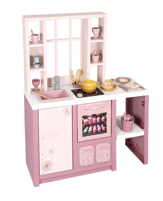 smoby-tefal-loft-spielk-che-fleur-kinderk-che-27-zubeh-r-ab-3-jahren image 1