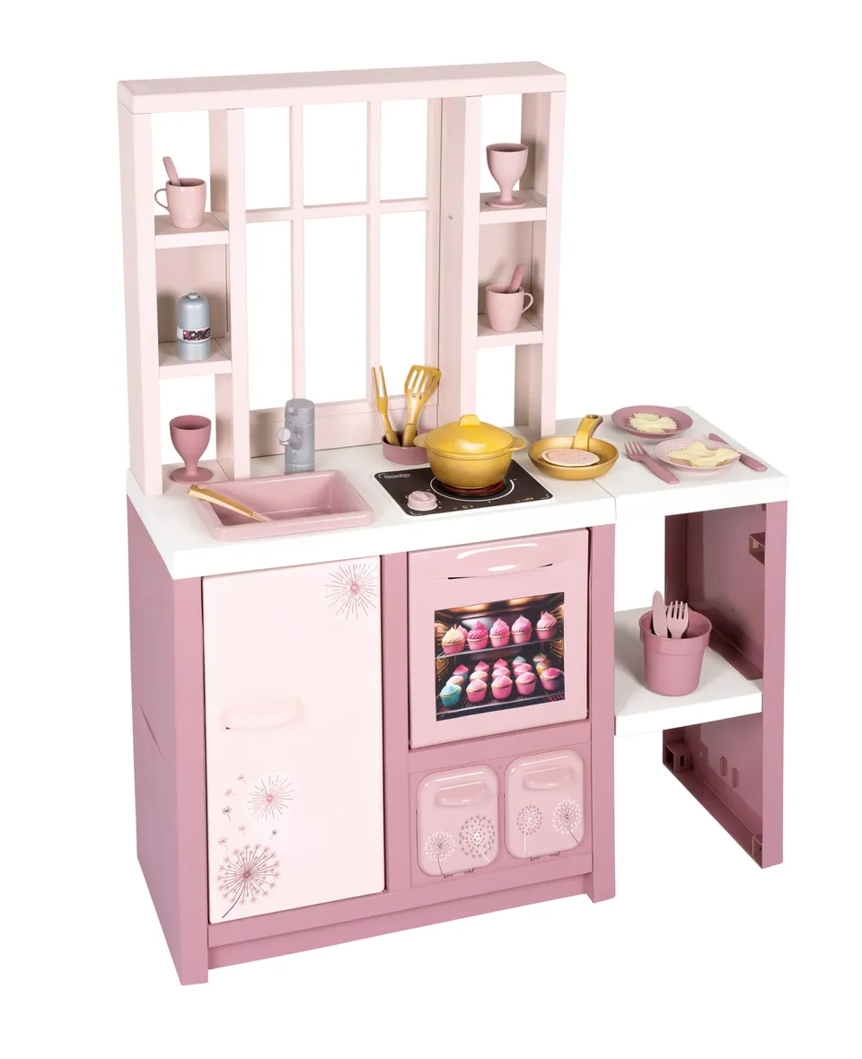 smoby-tefal-loft-spielk-che-fleur-kinderk-che-27-zubeh-r-ab-3-jahren image 1