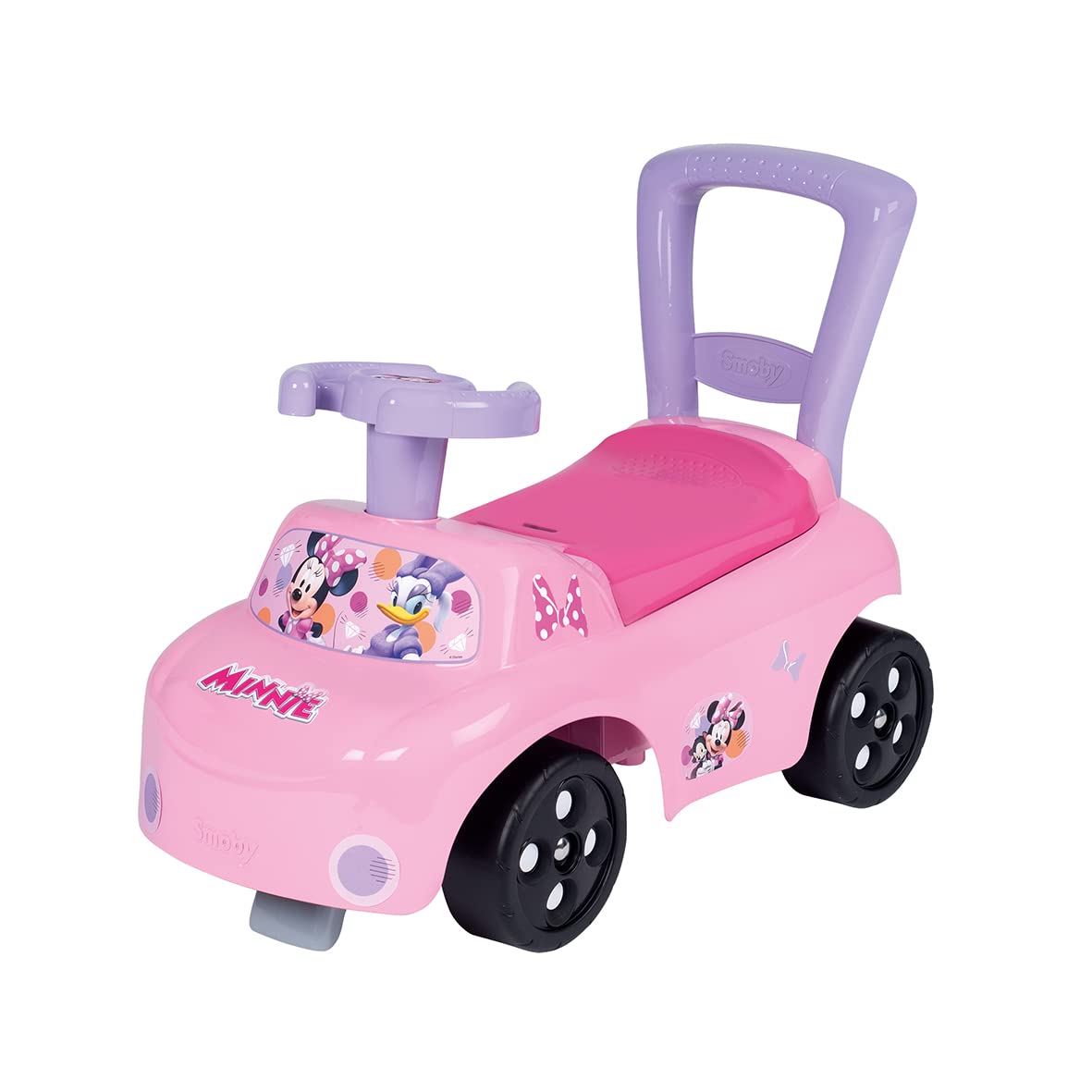 smoby-minnie-mouse-auto-rutscher-mit-staufach-ab-10-monaten image 1