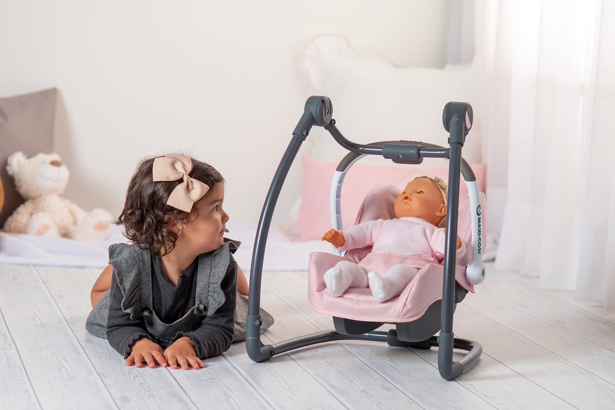 smoby-maxi-cosi-3-in-1-puppenhochstuhl-rosa-f-r-puppen-42cm image 5