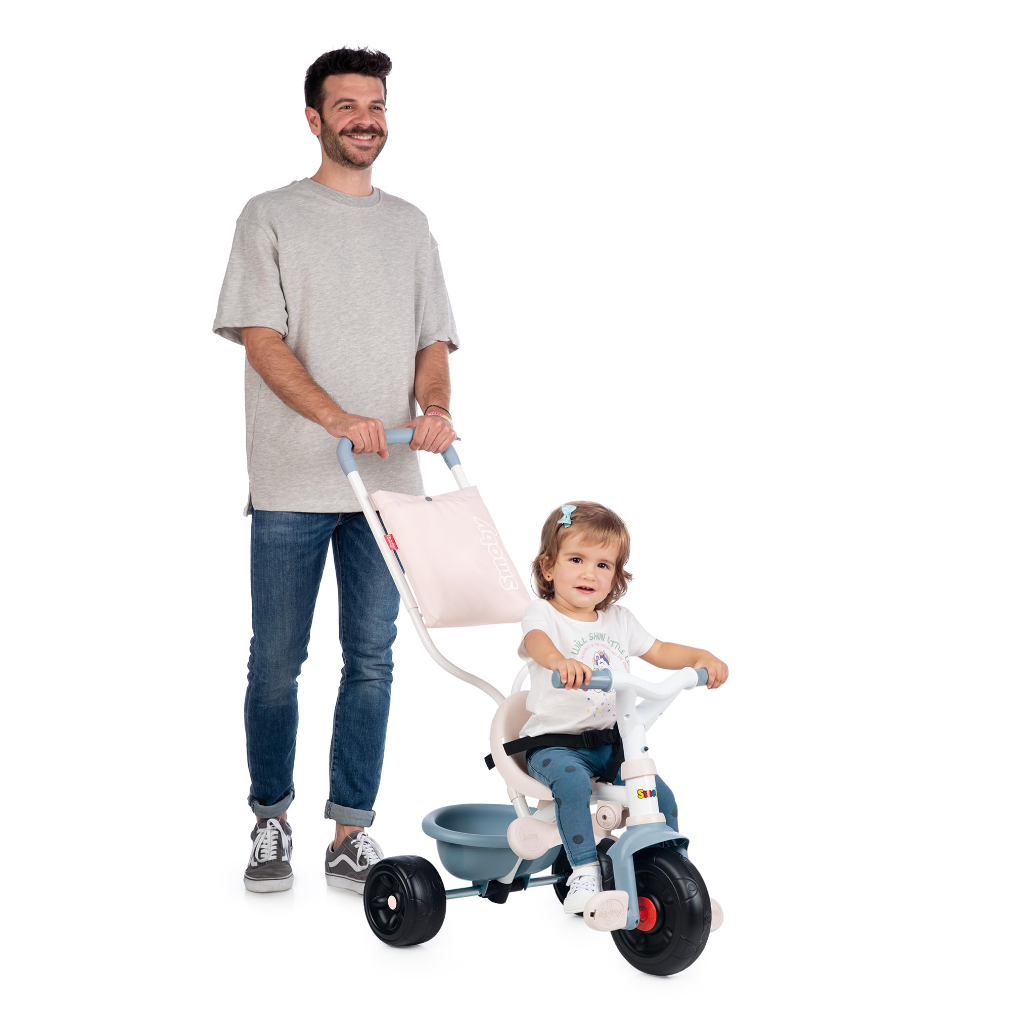 smoby-life-be-fun-komfort-dreirad-blau-mit-schubstange image 5