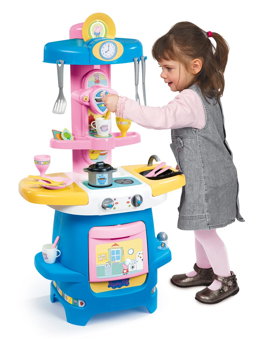 smoby-peppa-wutz-cooky-k-che-spielk-che-22-tlg-rosa image 5
