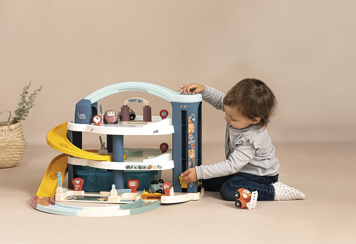 smoby-little-smoby-parkhaus-garage-ab-18-monaten-mit-auto image 7