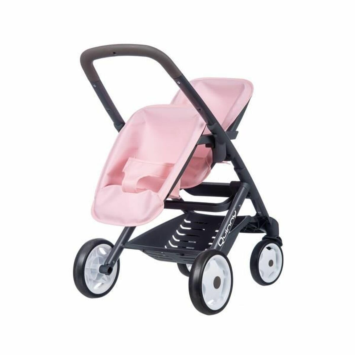smoby-maxi-cosi-zwillings-puppenwagen-rosa-f-r-42-cm-puppen image 1