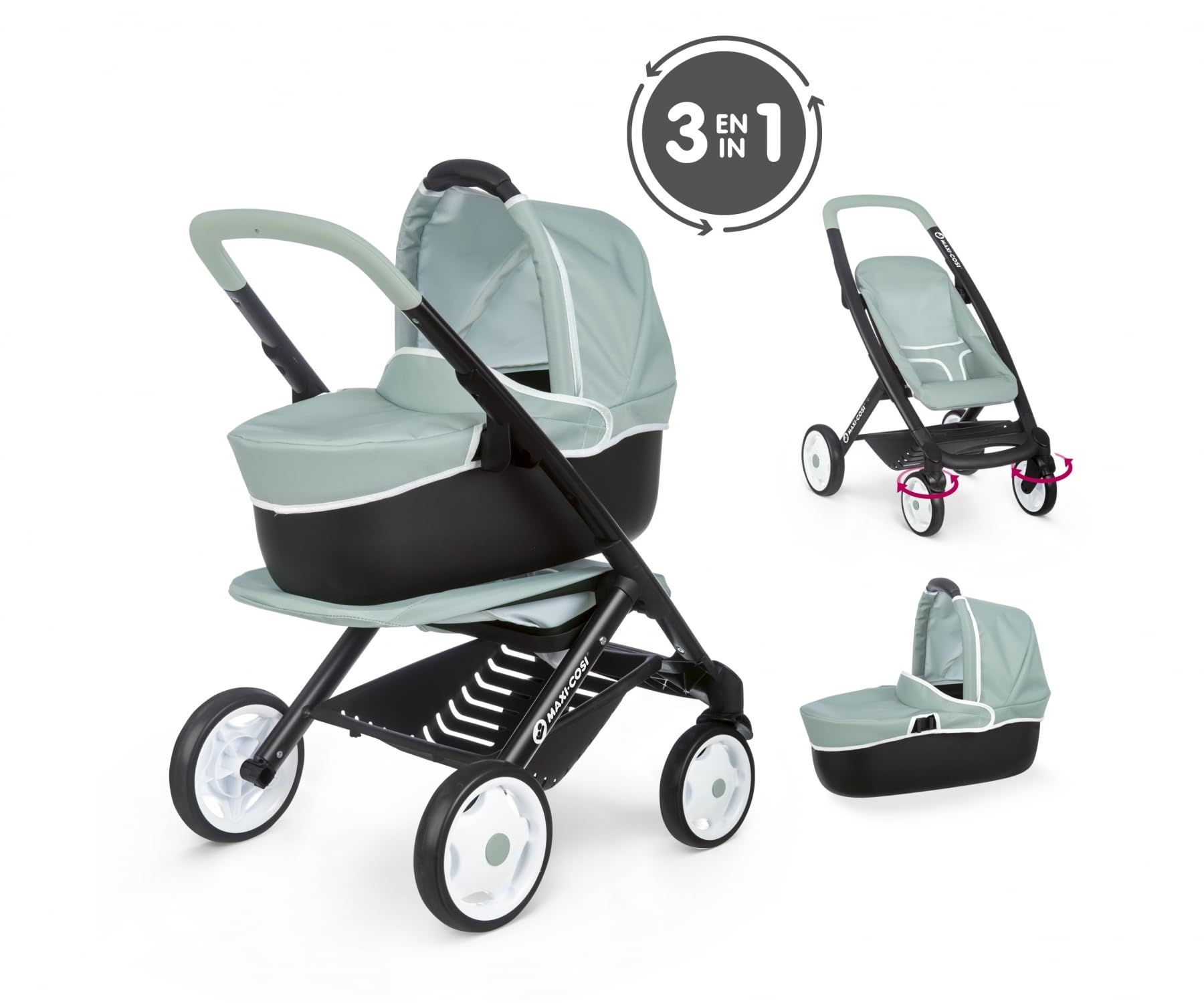 smoby-maxi-cosi-3-in-1-kombi-puppenwagen-f-r-42-cm-puppen image 2