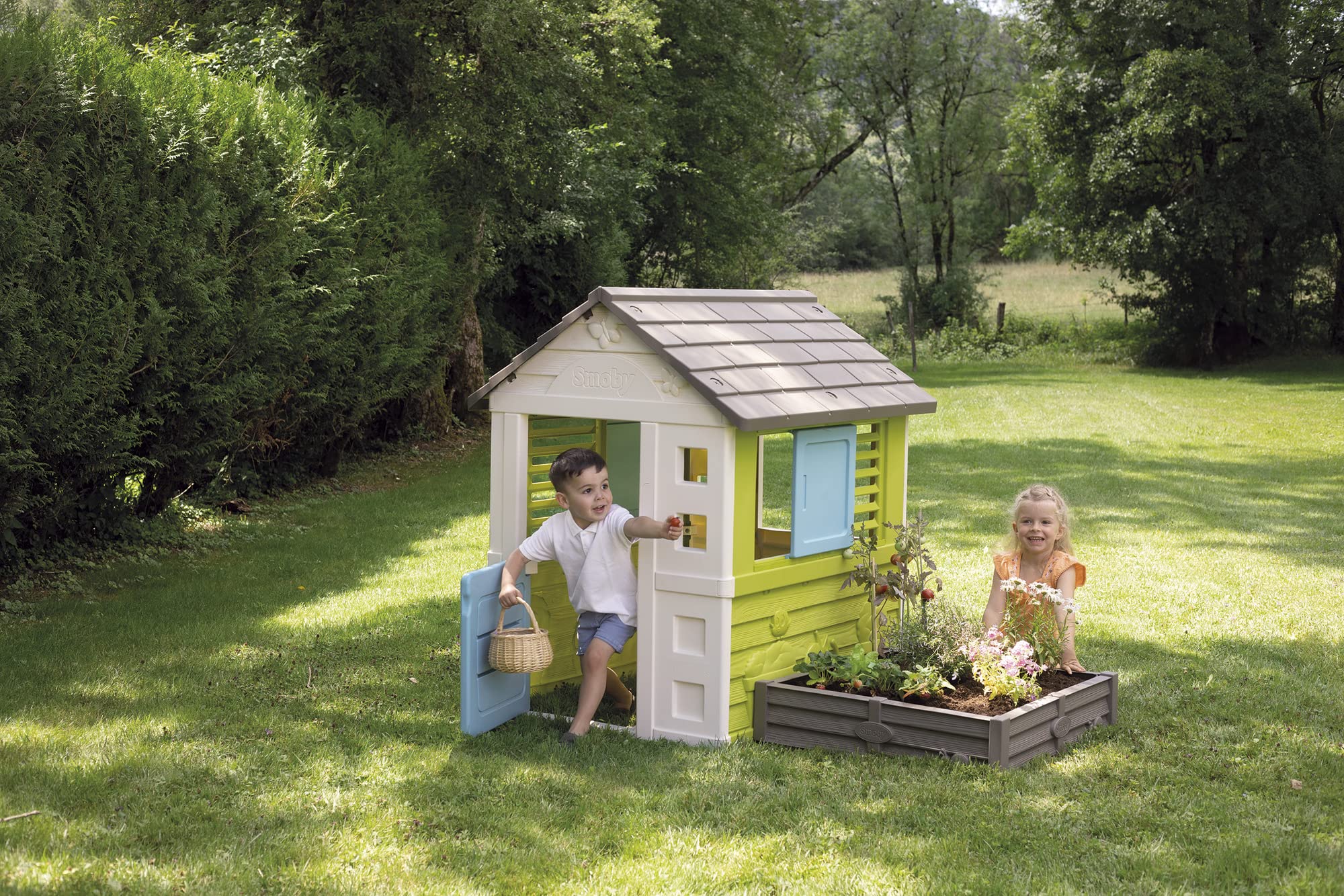 smoby-life-square-spielhaus-mit-sandkasten-f-r-kinder-garten image 4