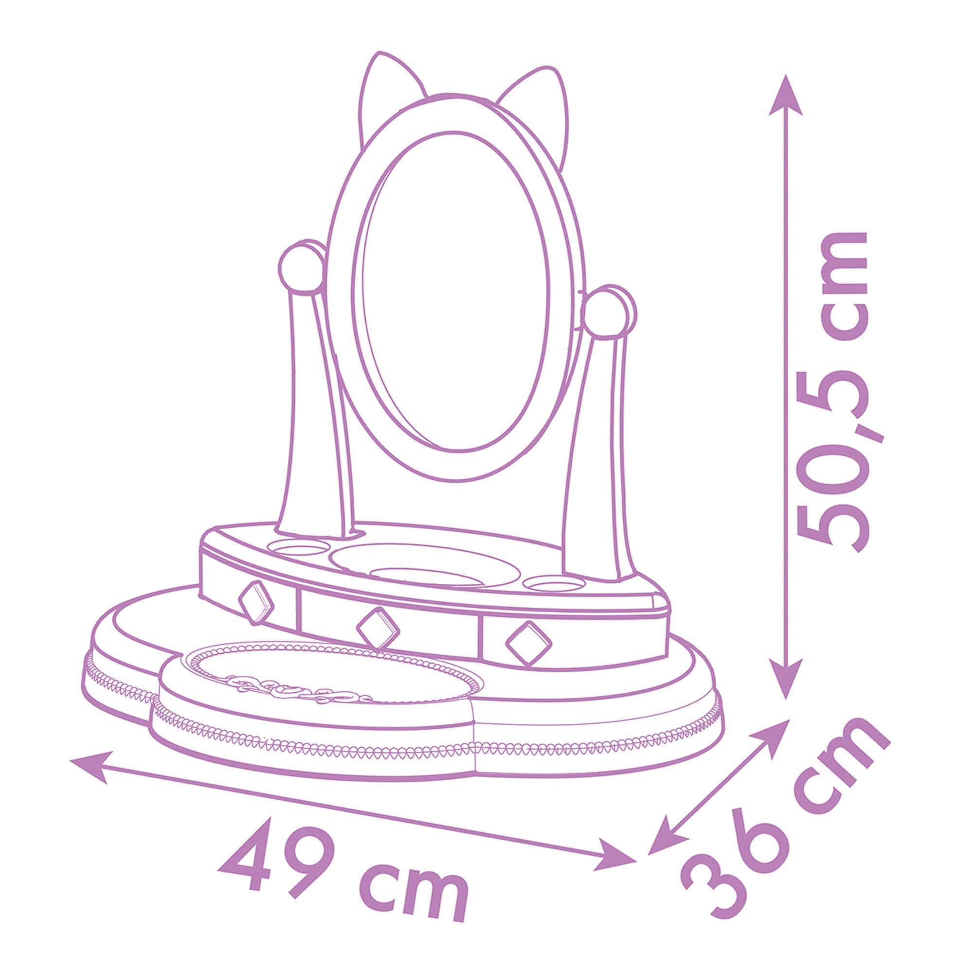 smoby-gabby-s-dollhouse-frisiertisch-schminktisch-12-teile image 5