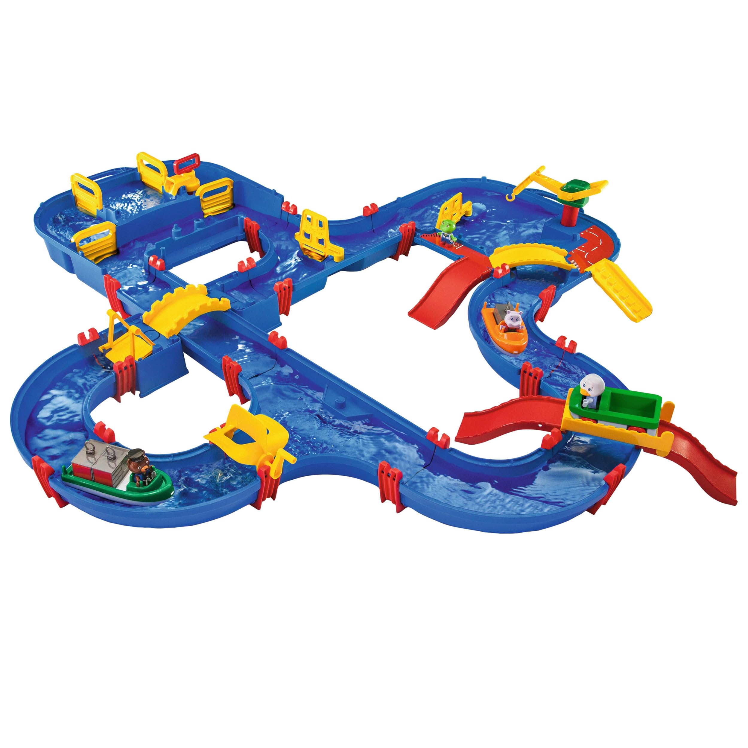 aquaplay-watertable-amphieworld-wasserbahn-79-teile-145-cm image 1