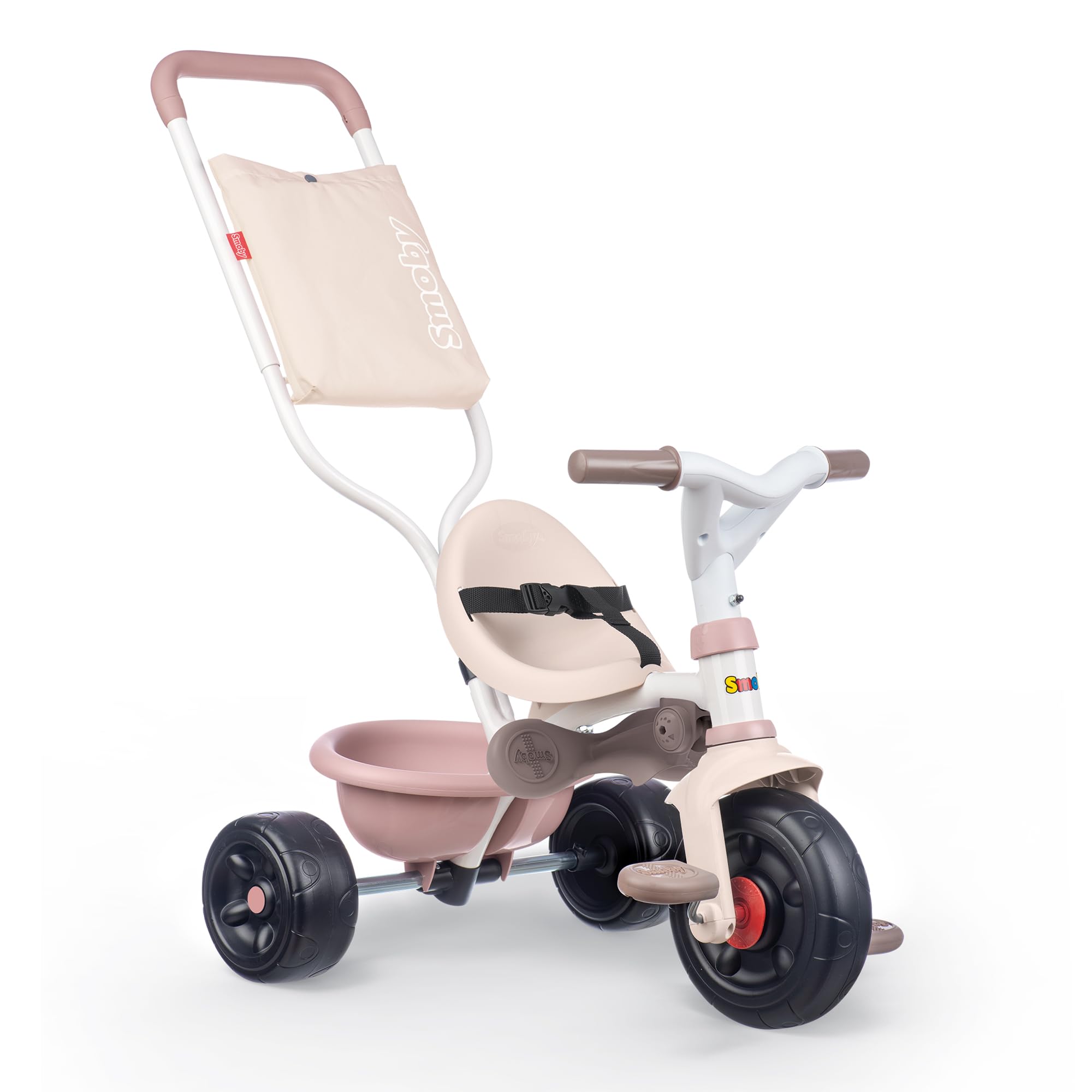 smoby-life-dreirad-be-fun-komfort-rosa-mit-schiebestange image 3