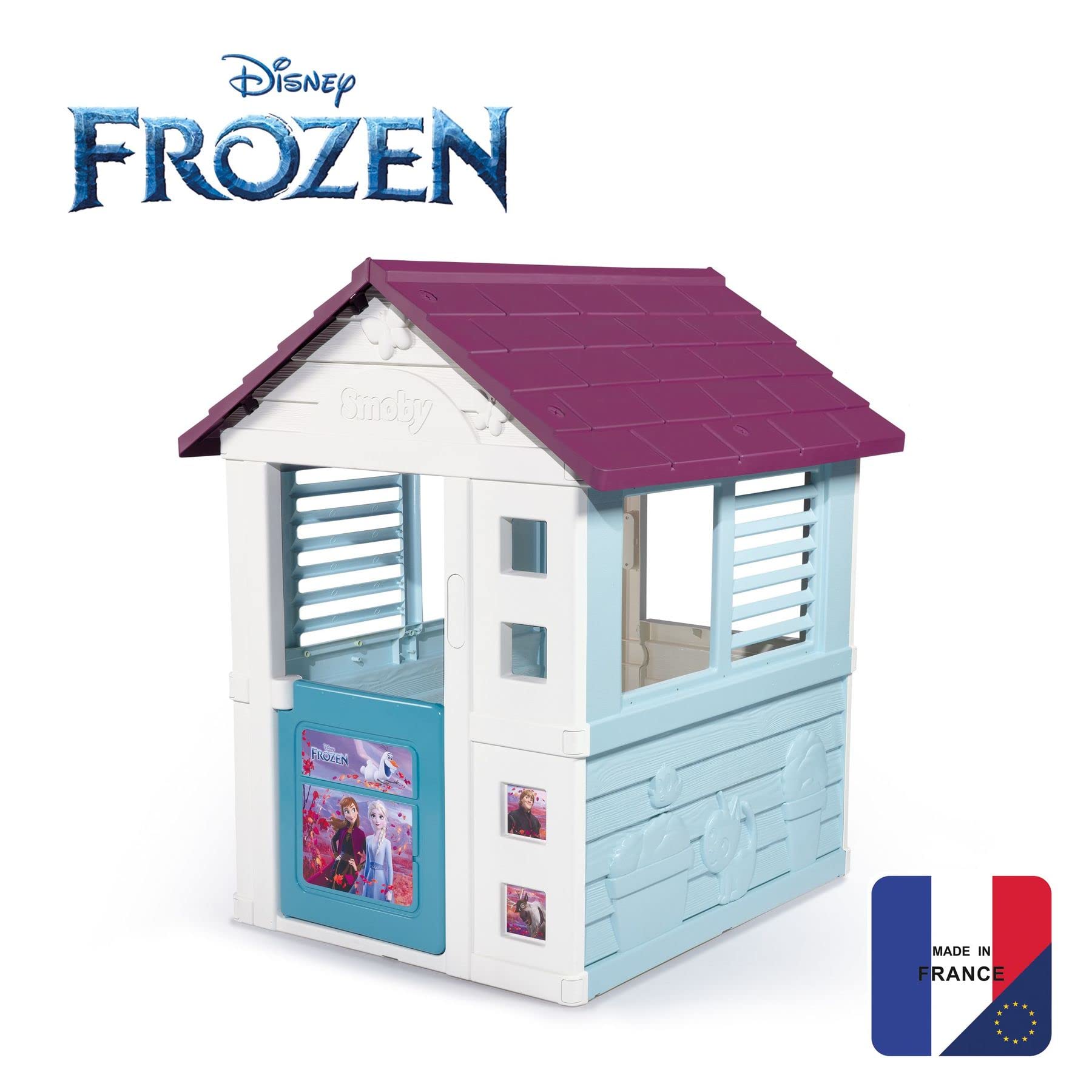 smoby-disney-frozen-spielhaus-kinderhaus-98x110x127-cm-ab-2-jahren image 5