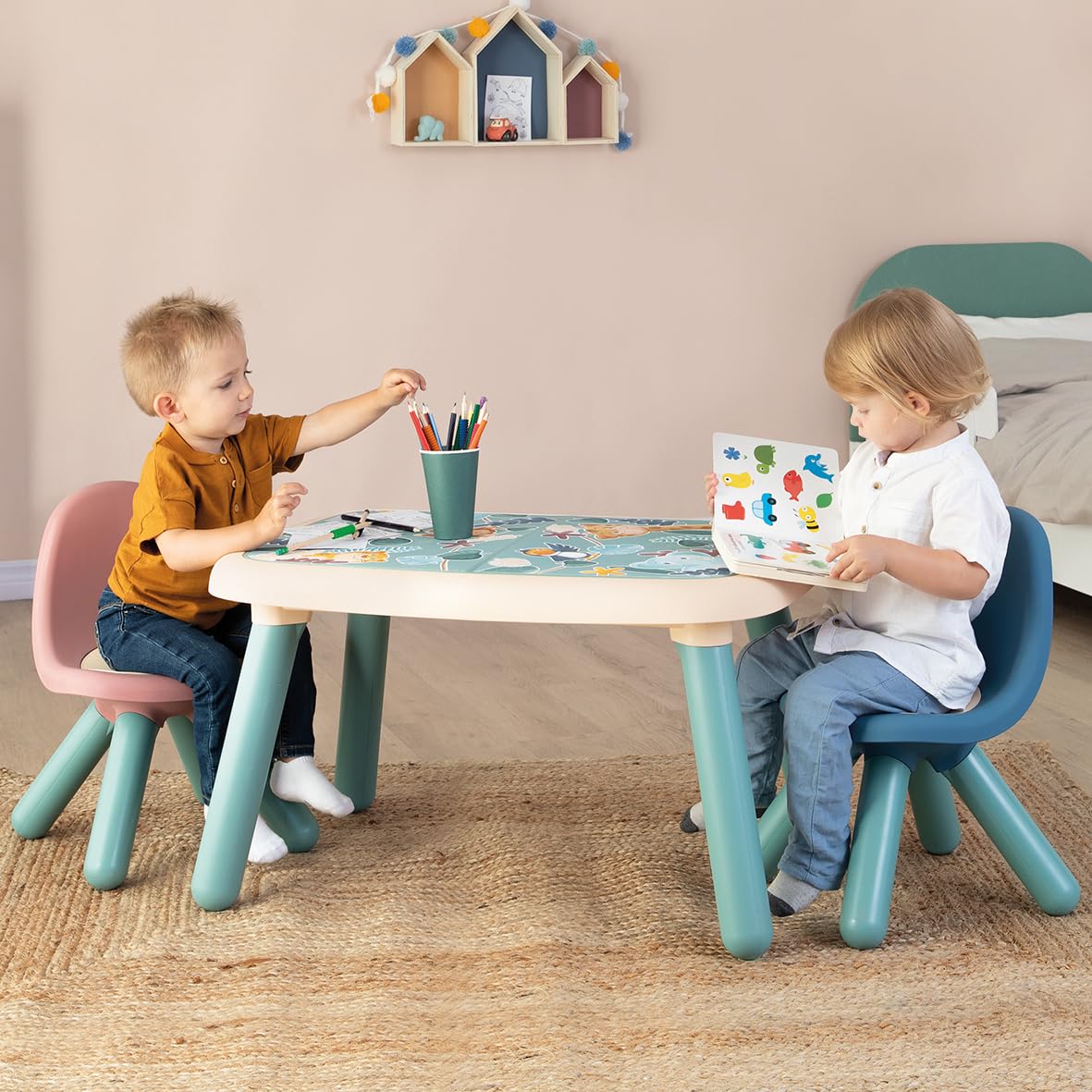 smoby-little-kid-stuhl-nordic-blue-kunststoff-ab-18-monate image 2