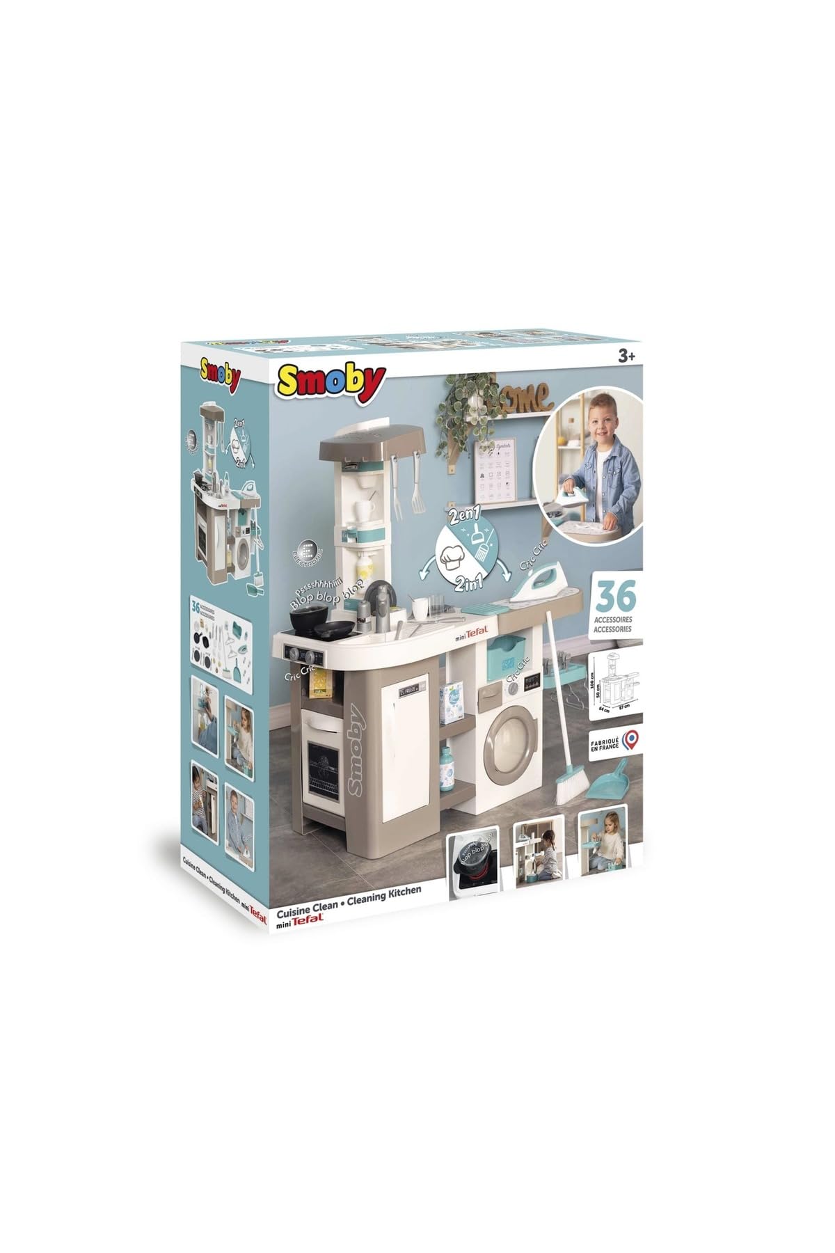 smoby-tefal-studio-bubble-xl-spielk-che-36-teile-ab-3-j image 5