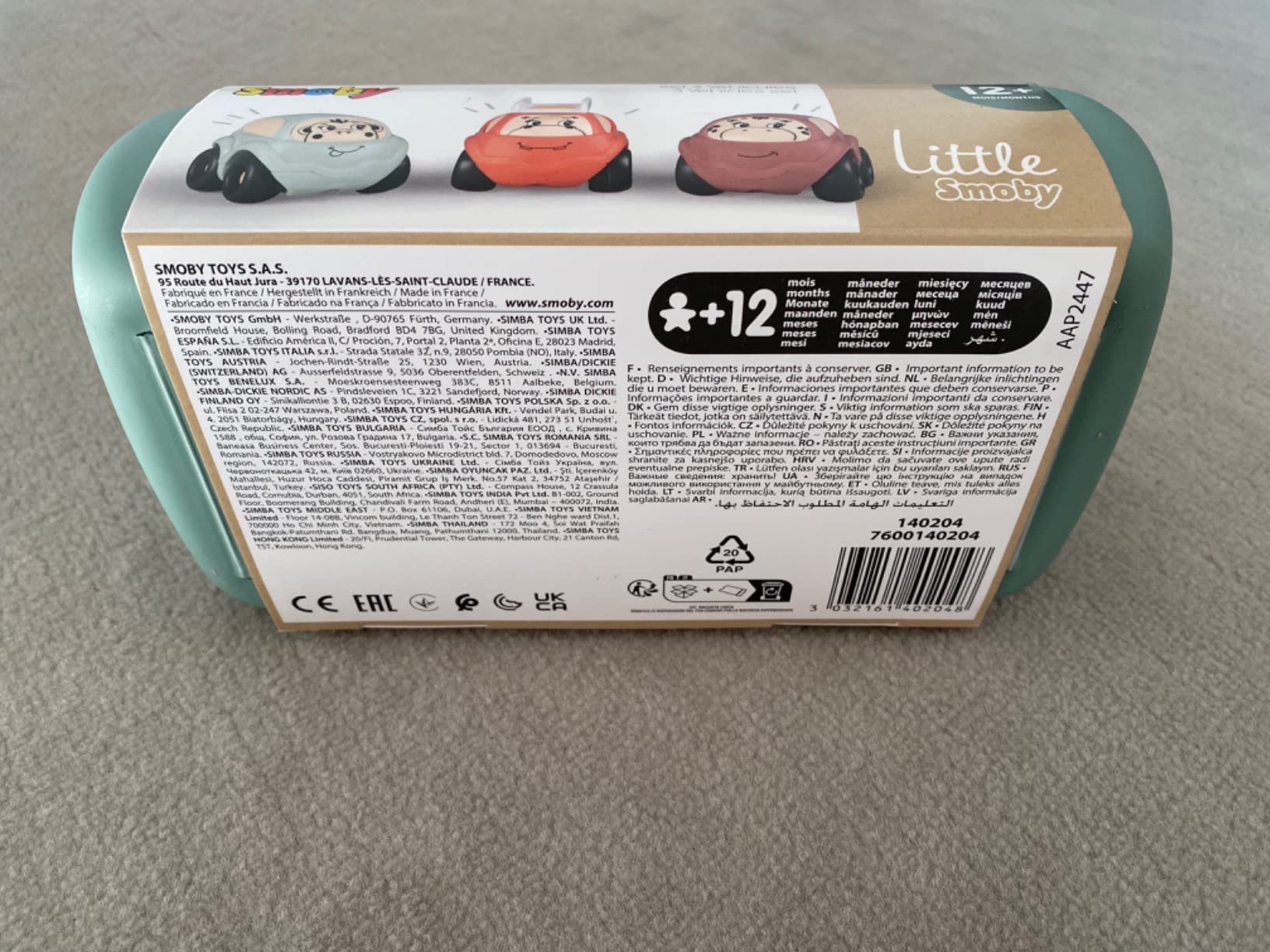 Tolle Box dabei