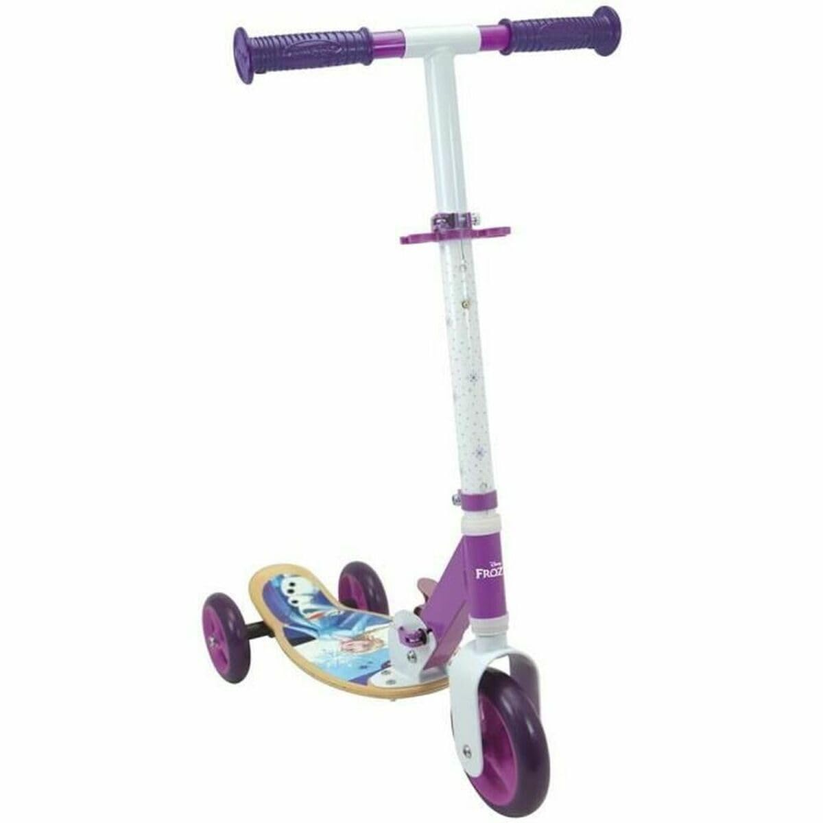 smoby-disney-frozen-wooden-scooter-roller-3-r-drig-holz-ab-3-jahren image 1