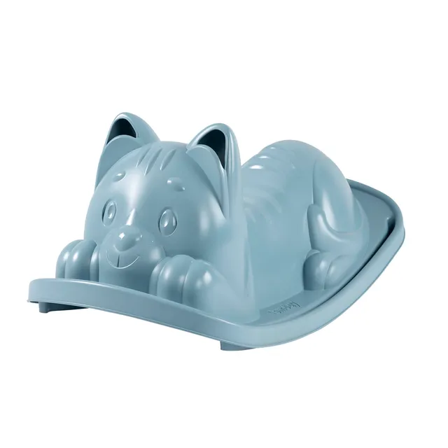smoby-life-wippe-katze-schaukeltier-blau-ab-18-monaten image 1