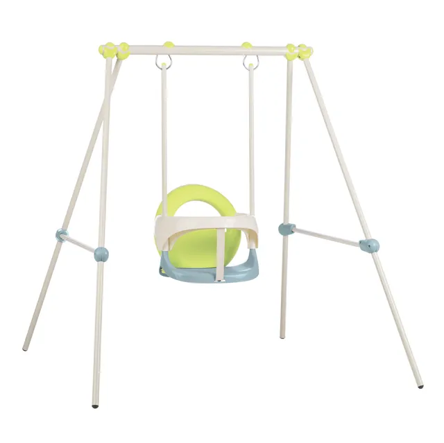 smoby-life-metall-babyschaukel-recycled-babysitz-ab-6-monate image 1