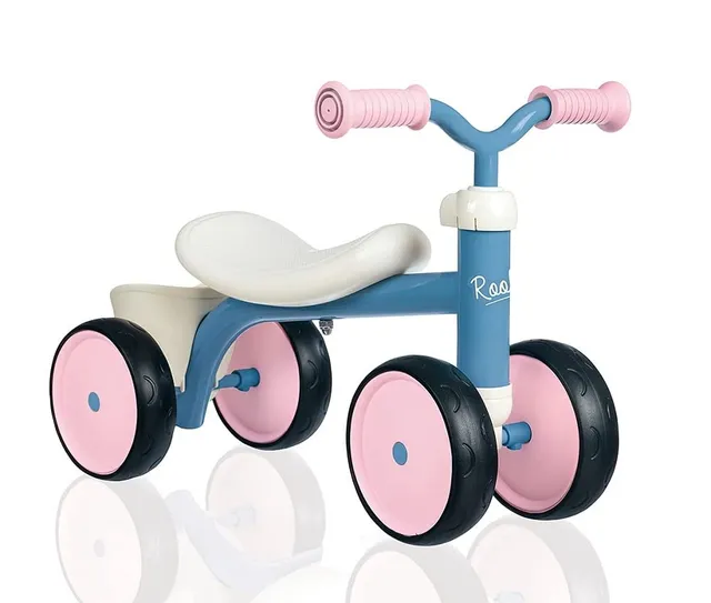 smoby-life-rookie-laufrad-rosa-mit-korb-ab-12-monaten image 1