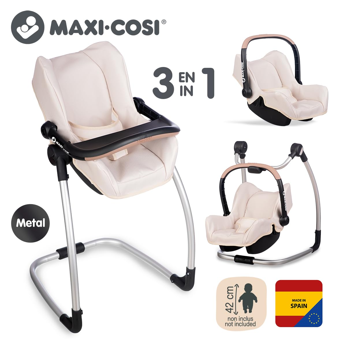 smoby-maxi-cosi-puppenhochstuhl-3-in-1-bis-42-cm image 2