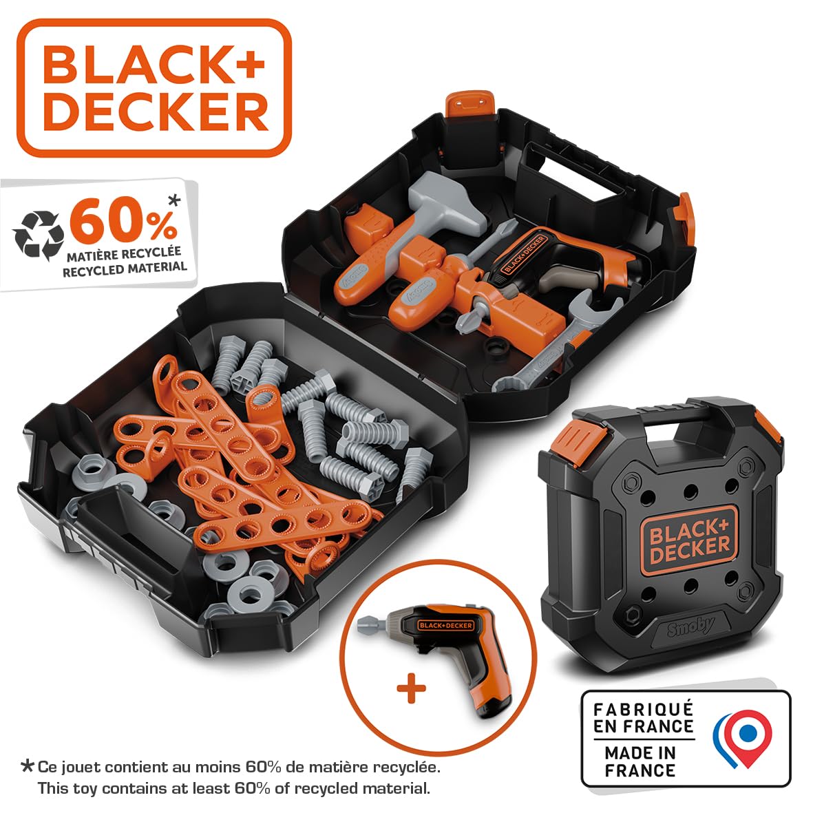 smoby-black-decker-werkzeugkoffer-36-teile-ab-3-j image 3