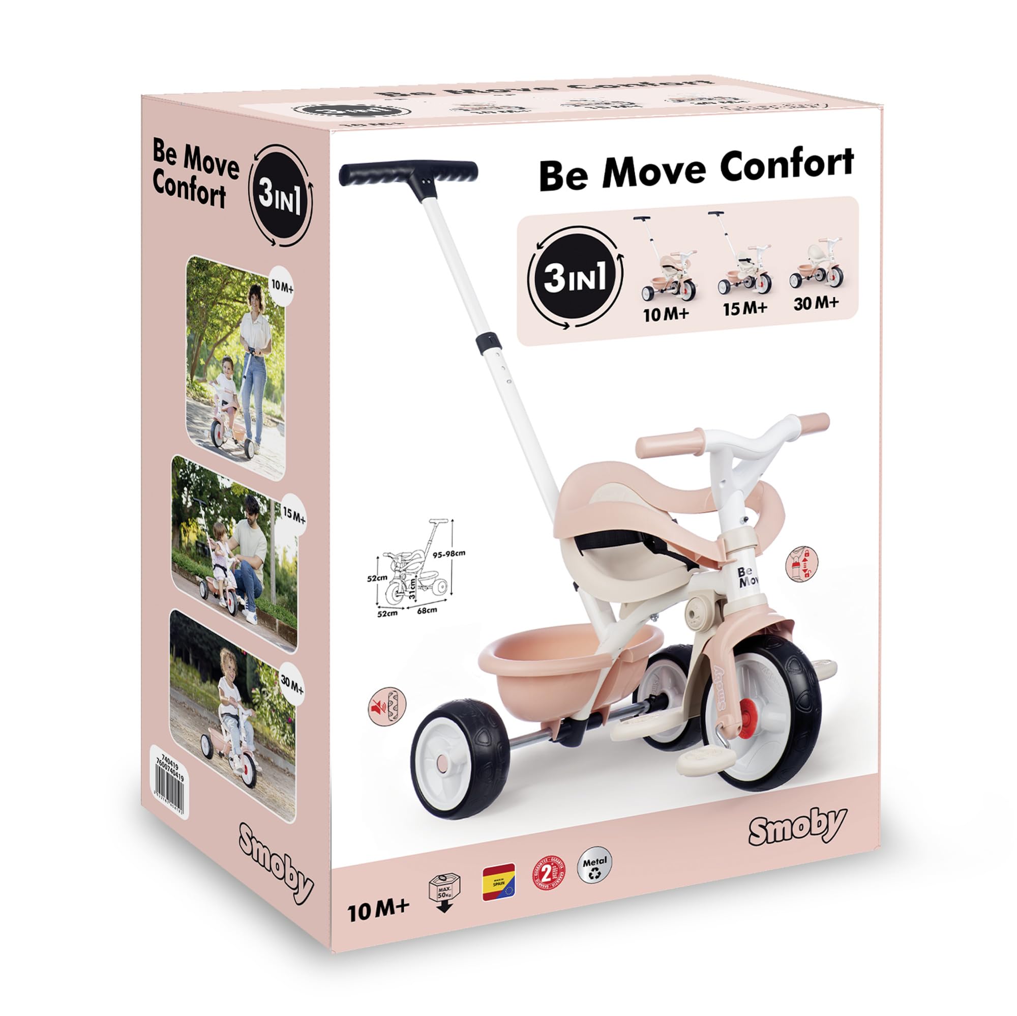 smoby-life-be-move-komfort-dreirad-ros-mit-schubstange image 7