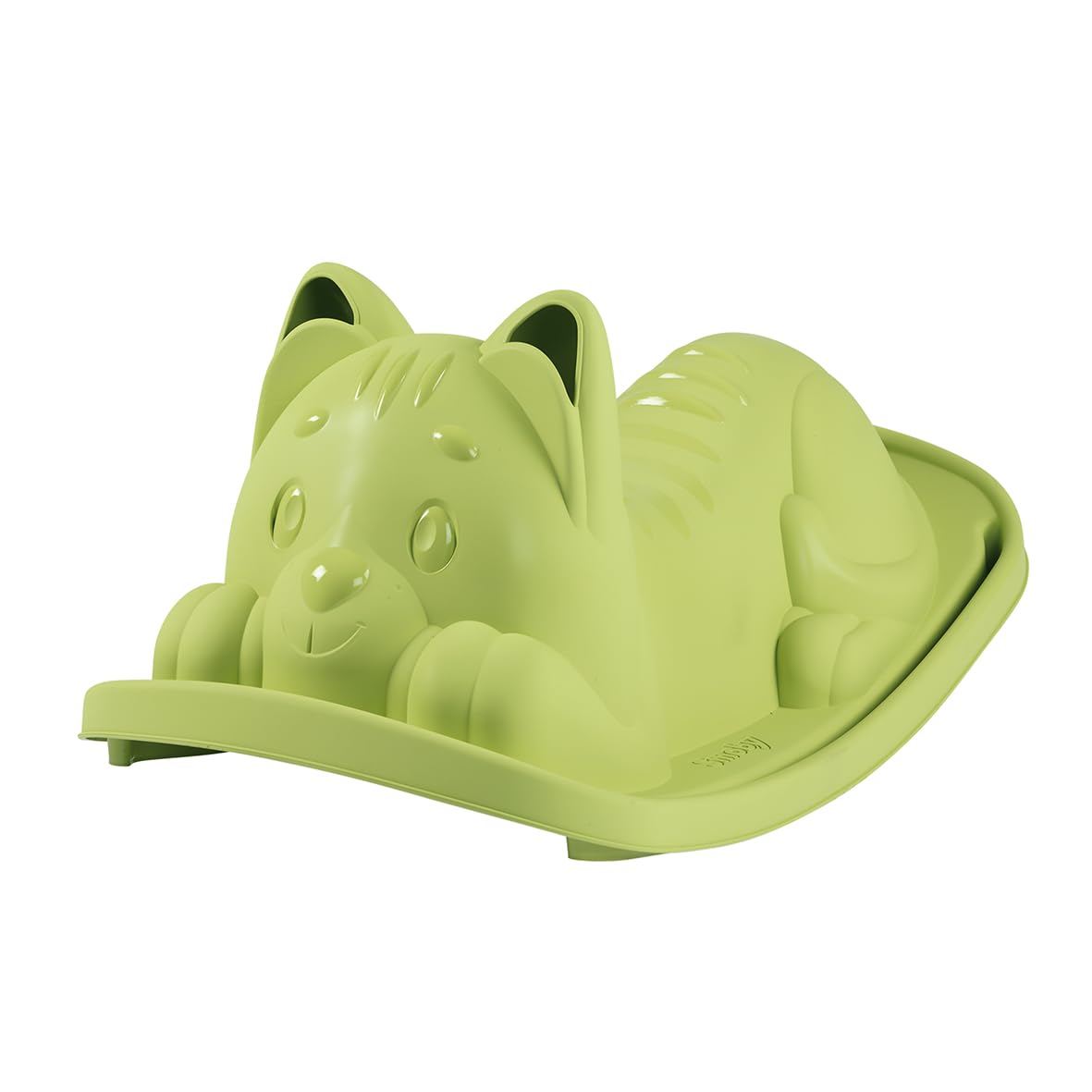 smoby-life-wippe-gr-ne-katze-ab-18-monate-recycelter-kunststoff image 1