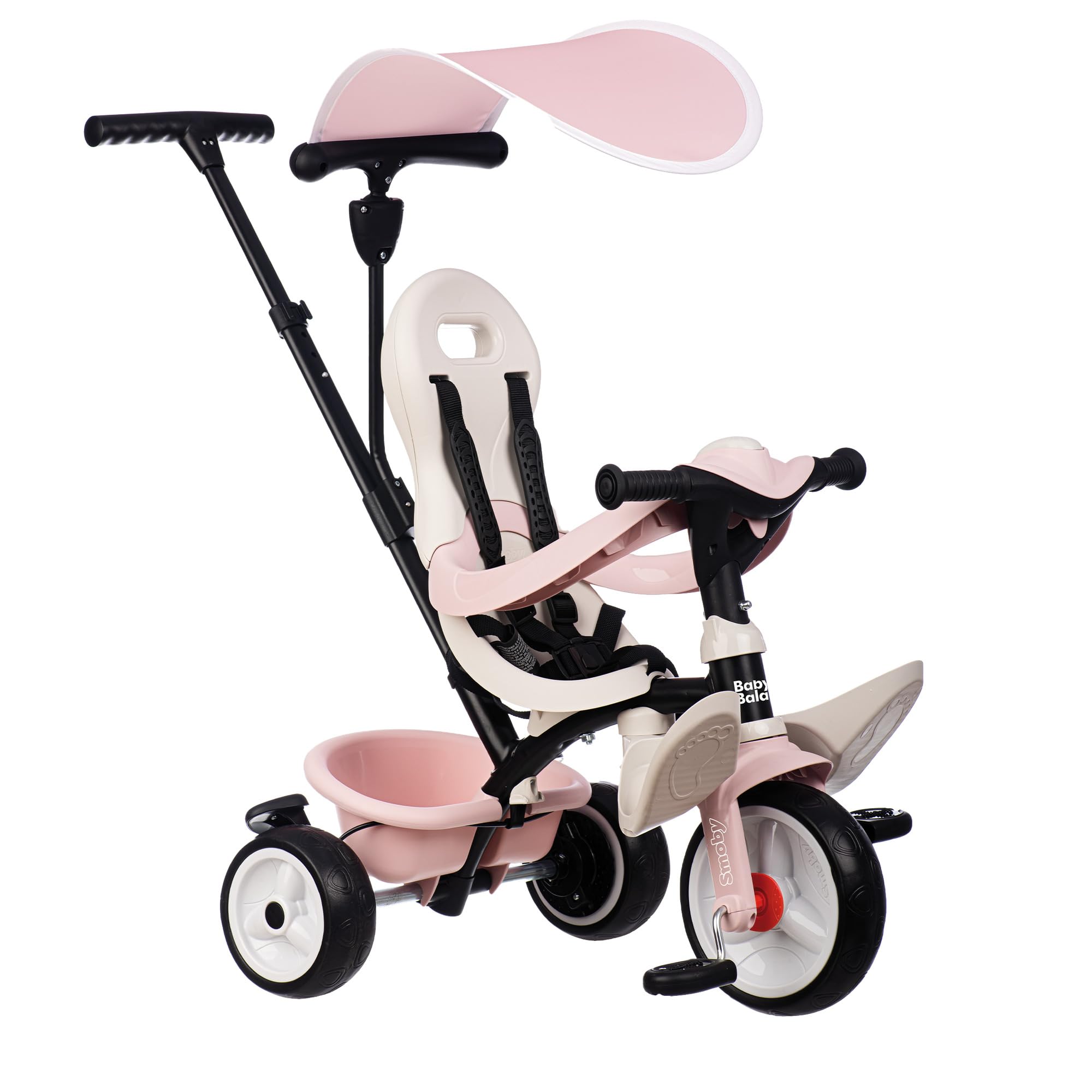 smoby-baby-balade-3-in-1-dreirad-ros-mit-schubstange image 1