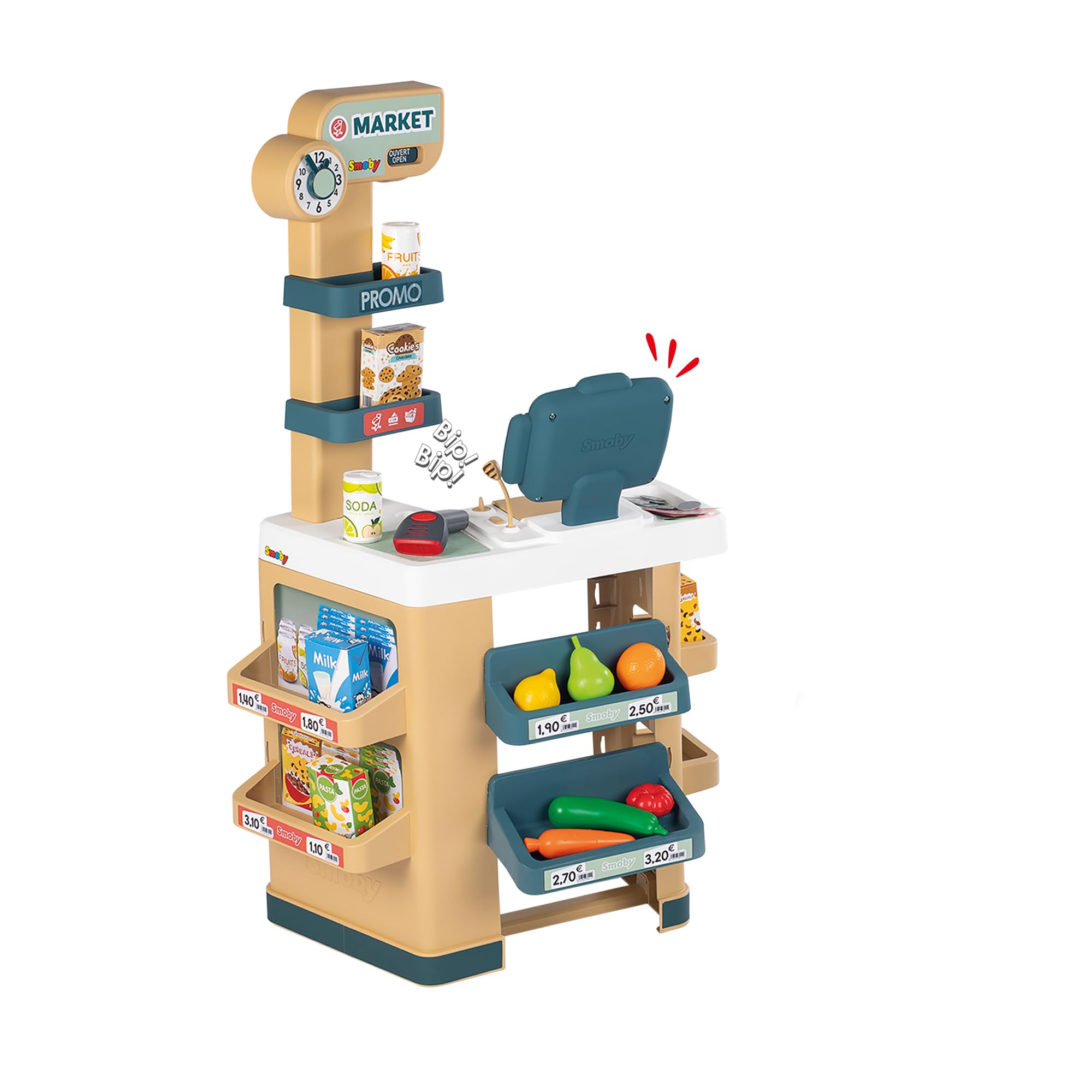 smoby-life-supermarkt-kaufladen-mit-kasse-licht-sound image 7