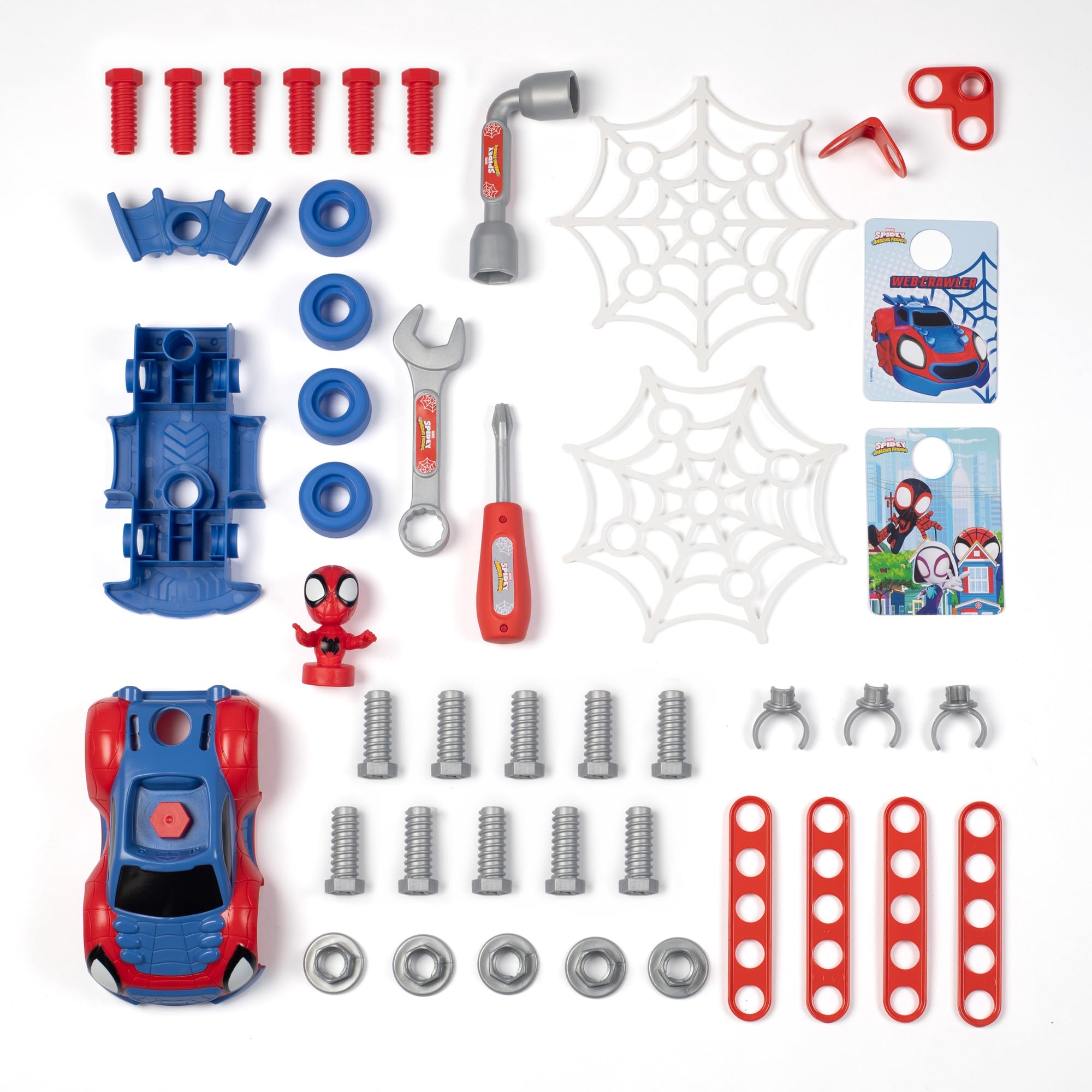 smoby-spidey-werkzeug-trolley-mit-figur-und-werkzeugset image 7