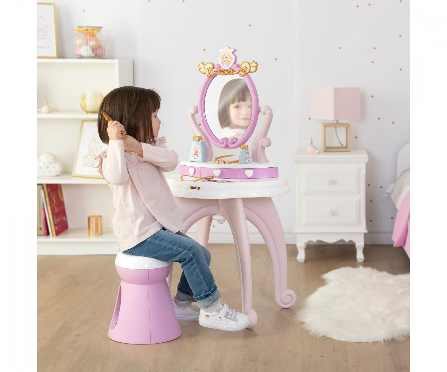 smoby-gabbys-dollhouse-frisiertisch-schminktisch-ab-3-jahren image 5