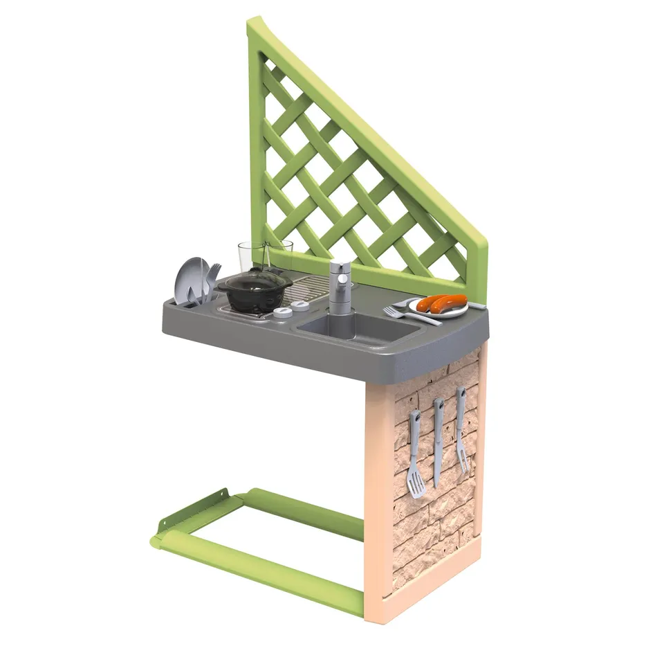 smoby-life-sommerk-che-spielk-che-outdoor-17-teile-recycled image 1