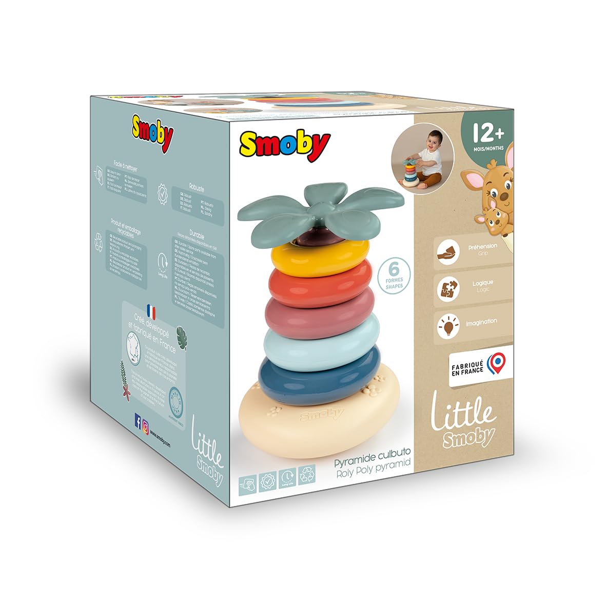 smoby-little-smoby-stehauf-ringpyramide-stapelspiel-ab-12-monaten image 7