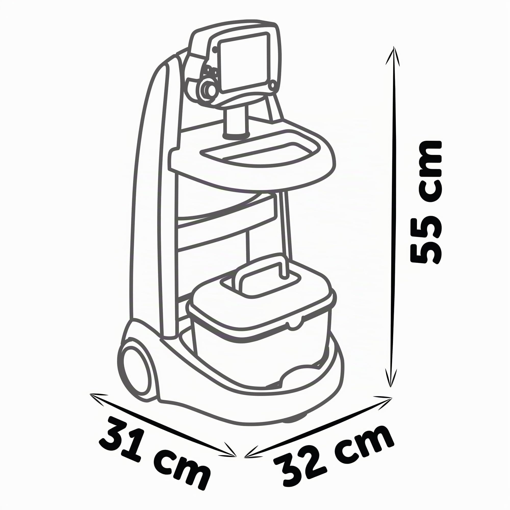 smoby-baby-care-doktor-trolley-elektronisch-mit-sound-ab-3-j image 5