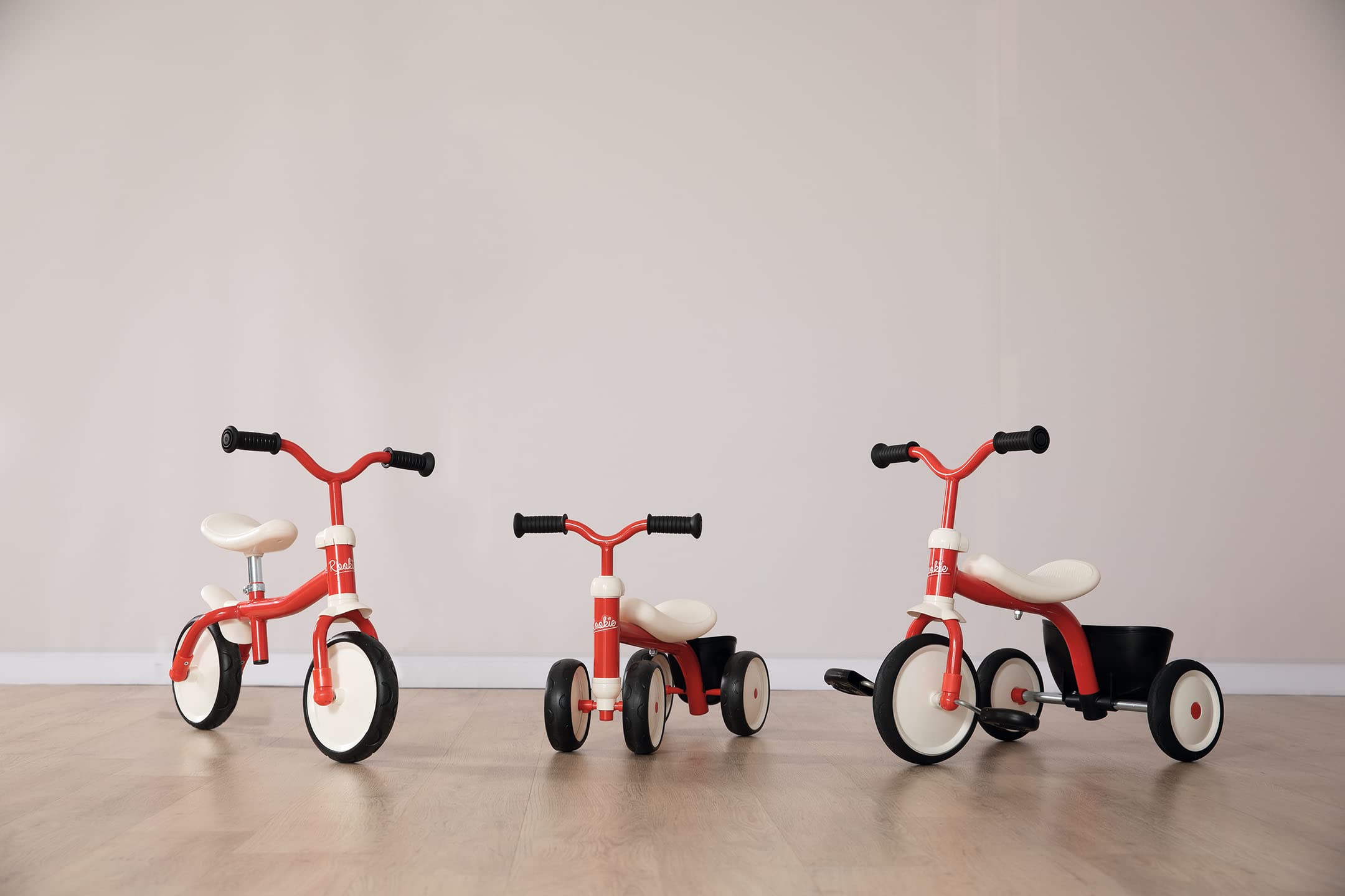 smoby-life-rookie-dreirad-rot-metallrahmen-2-4-jahre image 3