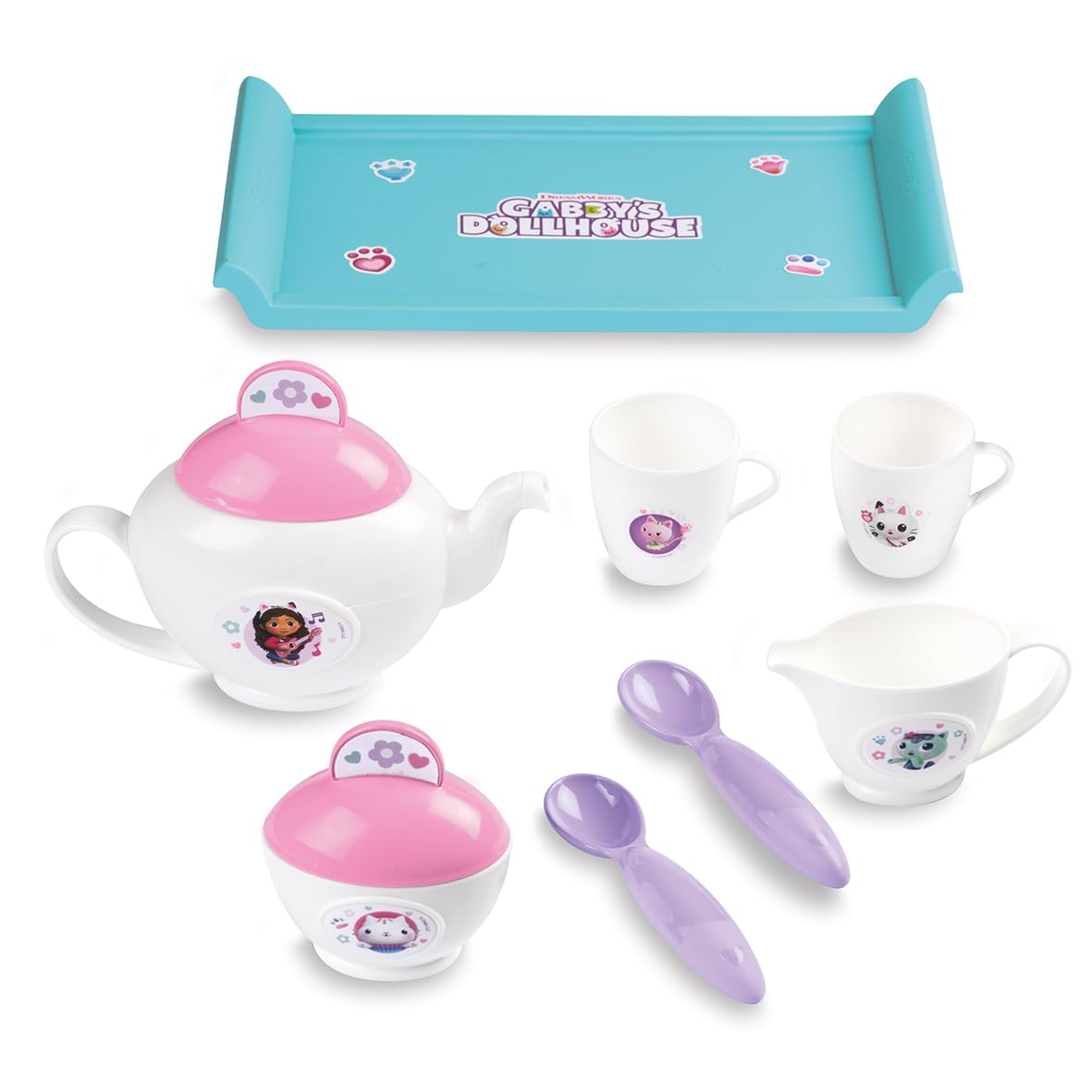 smoby-gabby-s-dollhouse-teeservice-geschirrset-8-teilig-ab-3-jahren image 3