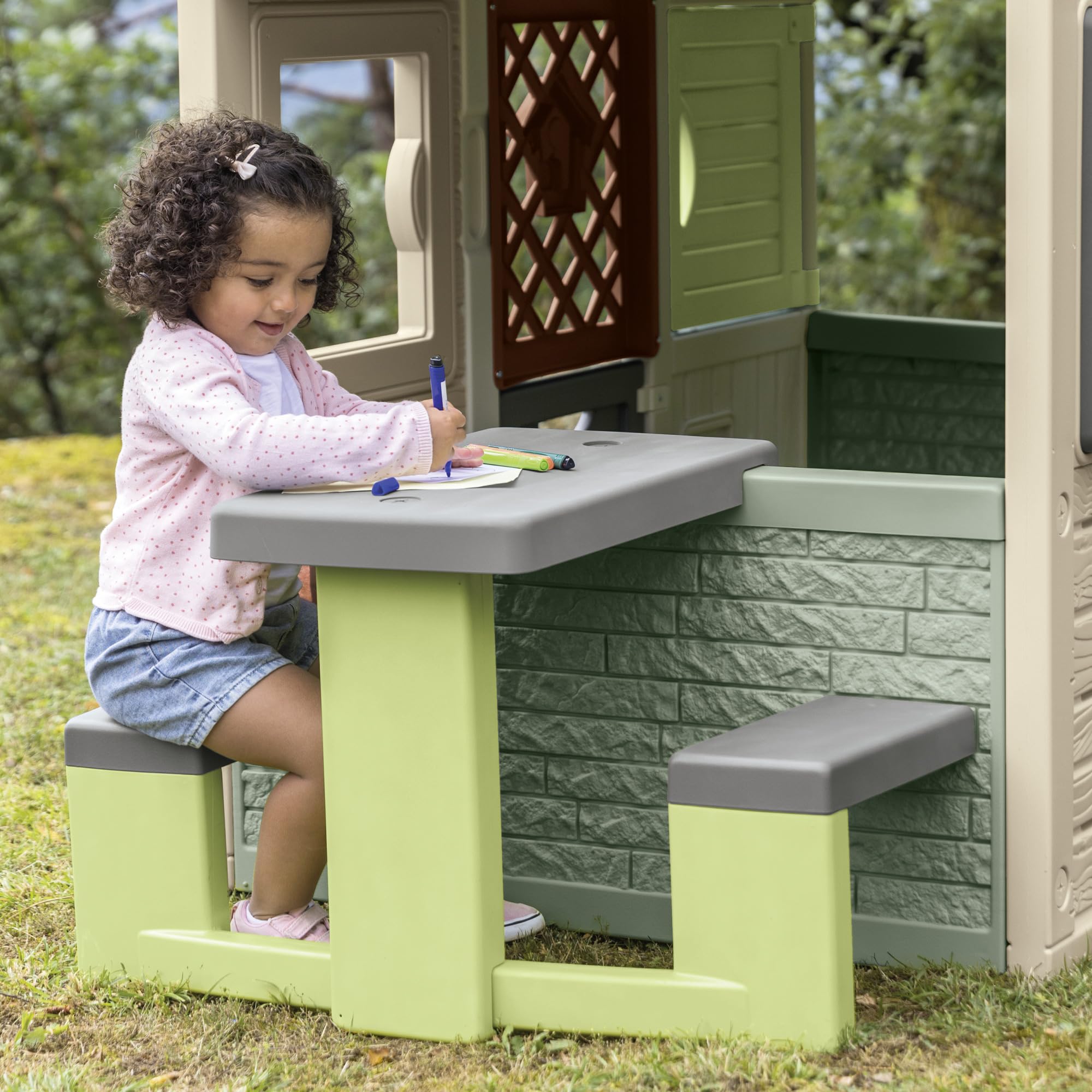 smoby-life-picknicktisch-mit-sitzb-nken-recycelt-ab-2-jahren image 5