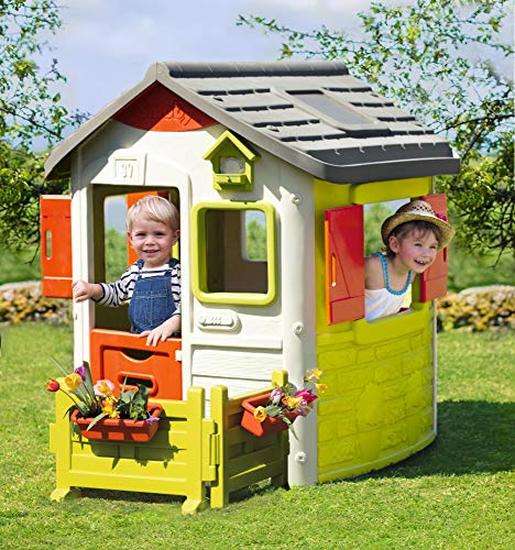smoby-life-gartenzaun-mit-blumenk-sten-f-r-spielhaus image 4