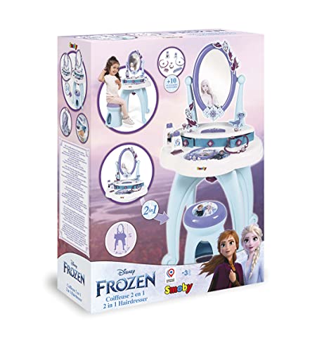 smoby-disney-frozen-frisiersalon-7600320244-schminktisch-mit-spiegel image 8