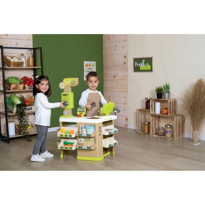 smoby-life-fresh-market-supermarkt-kaufladen-mit-kasse image 5