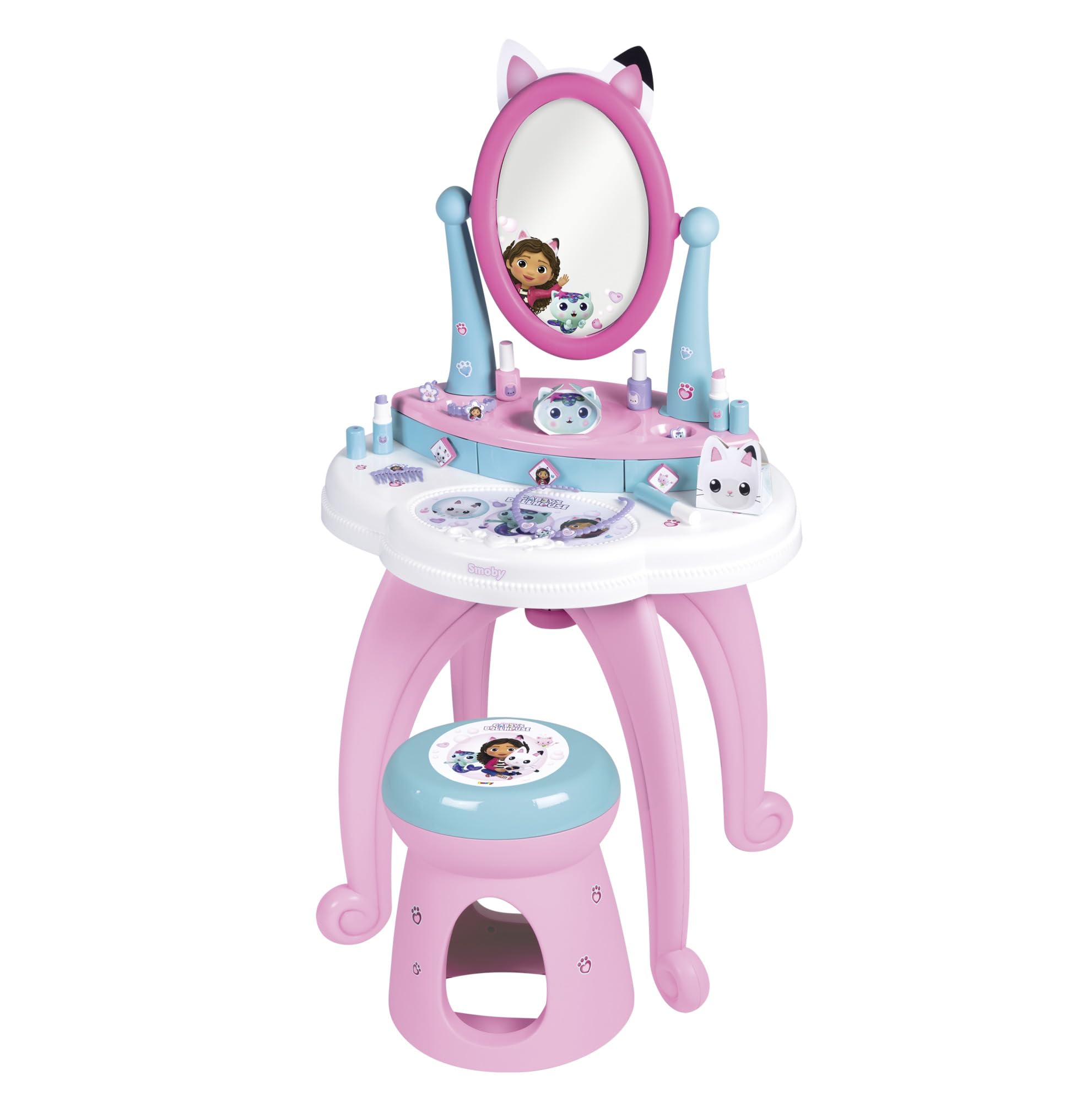 smoby-gabbys-dollhouse-frisiertisch-schminktisch-ab-3-jahren image 1