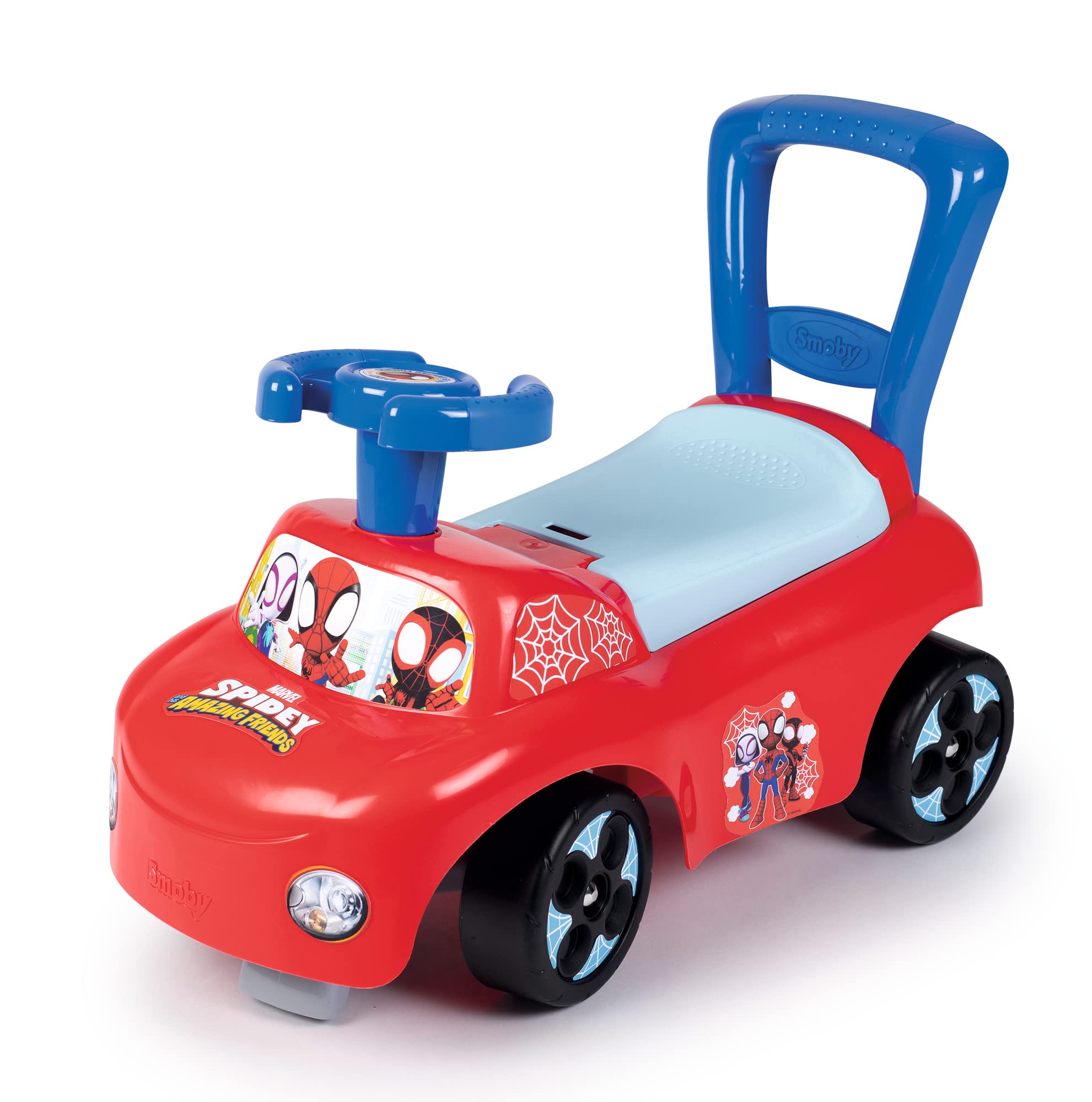 smoby-spidey-rutschauto-rutscher-ab-10-monate-mit-staufach image 1