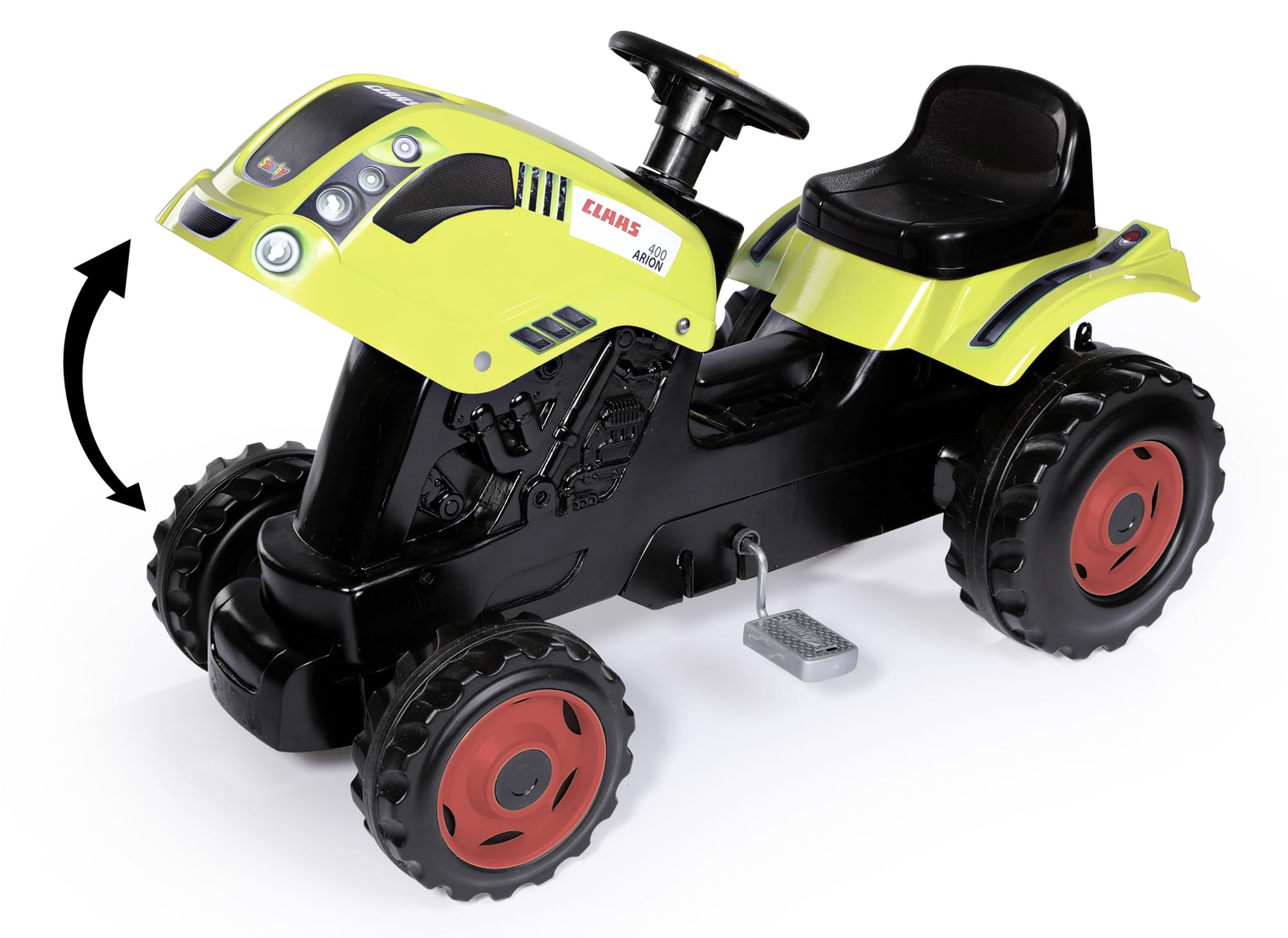 smoby-claas-traktor-farmer-arion-400-xl-gr-n-mit-anh-nger image 7