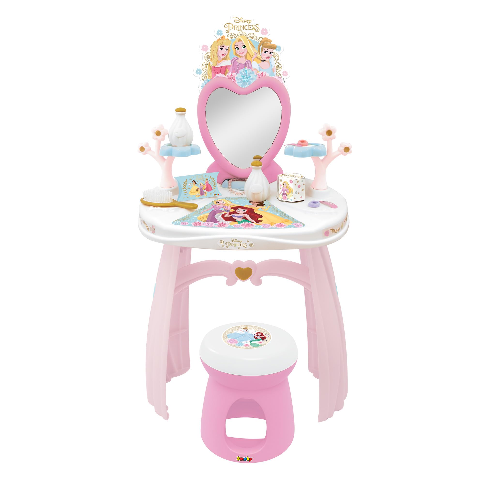 smoby-disney-princess-frisiertisch-schminktisch-kinder image 1