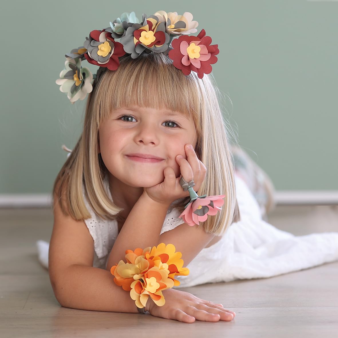 smoby-crea-schmuck-bastelset-blumenpresse-ab-3-jahren image 4