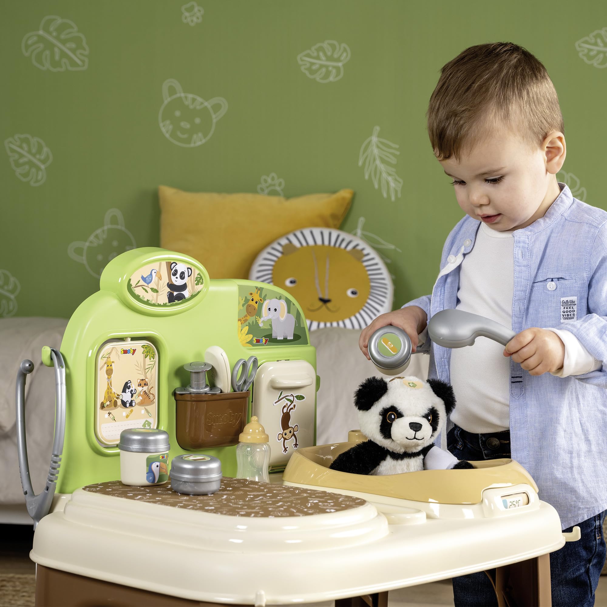 smoby-baby-care-tierarzt-klinik-spielset-mit-panda-ab-3-jahre image 5