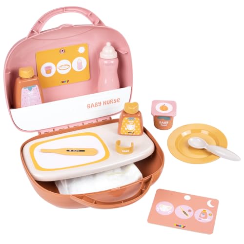 smoby-baby-nurse-puppen-pflegekoffer-pflegeset-13-teilig-ab-3-j image 8