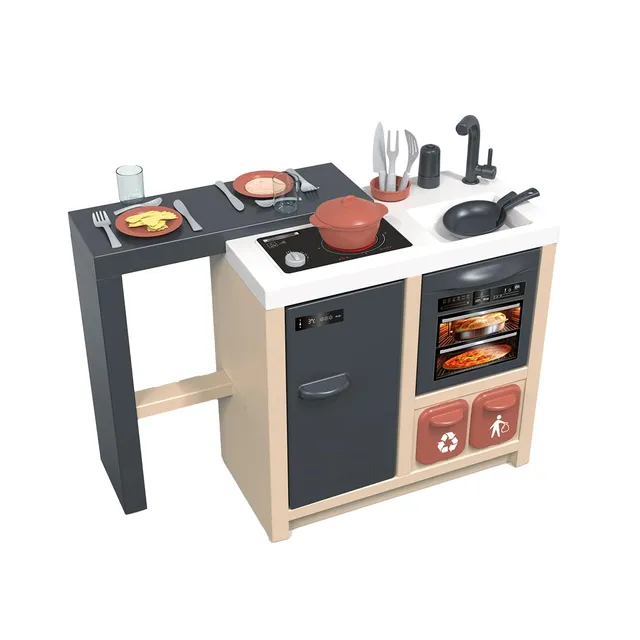 smoby-tefal-k-cheninsel-spielk-che-360-mit-23-zubeh-rteilen image 1