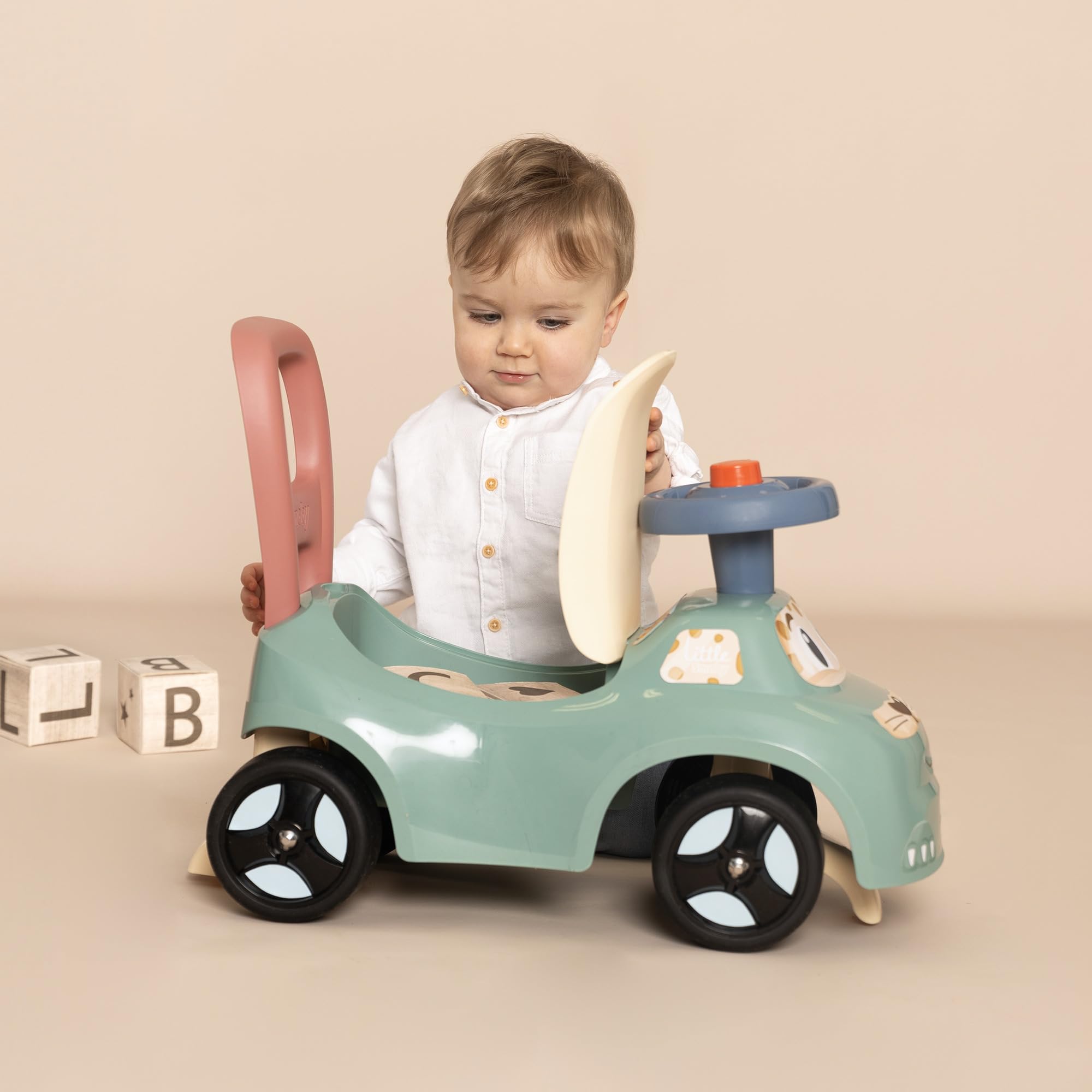little-smoby-rutschauto-rutscher-mit-hupe-ab-10-monaten image 5