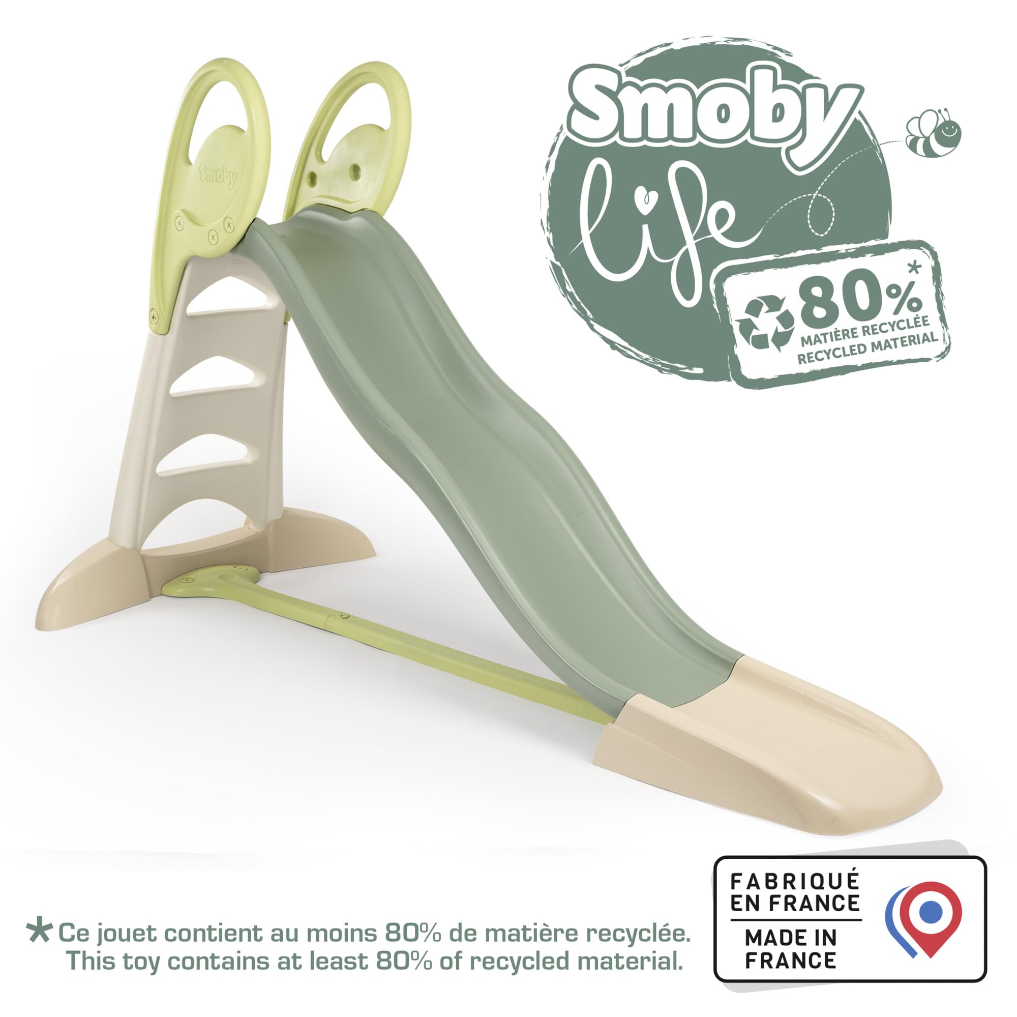 smoby-life-xl-rutsche-doppel-welle-2-30m-wasserrutsche-recycelt image 2