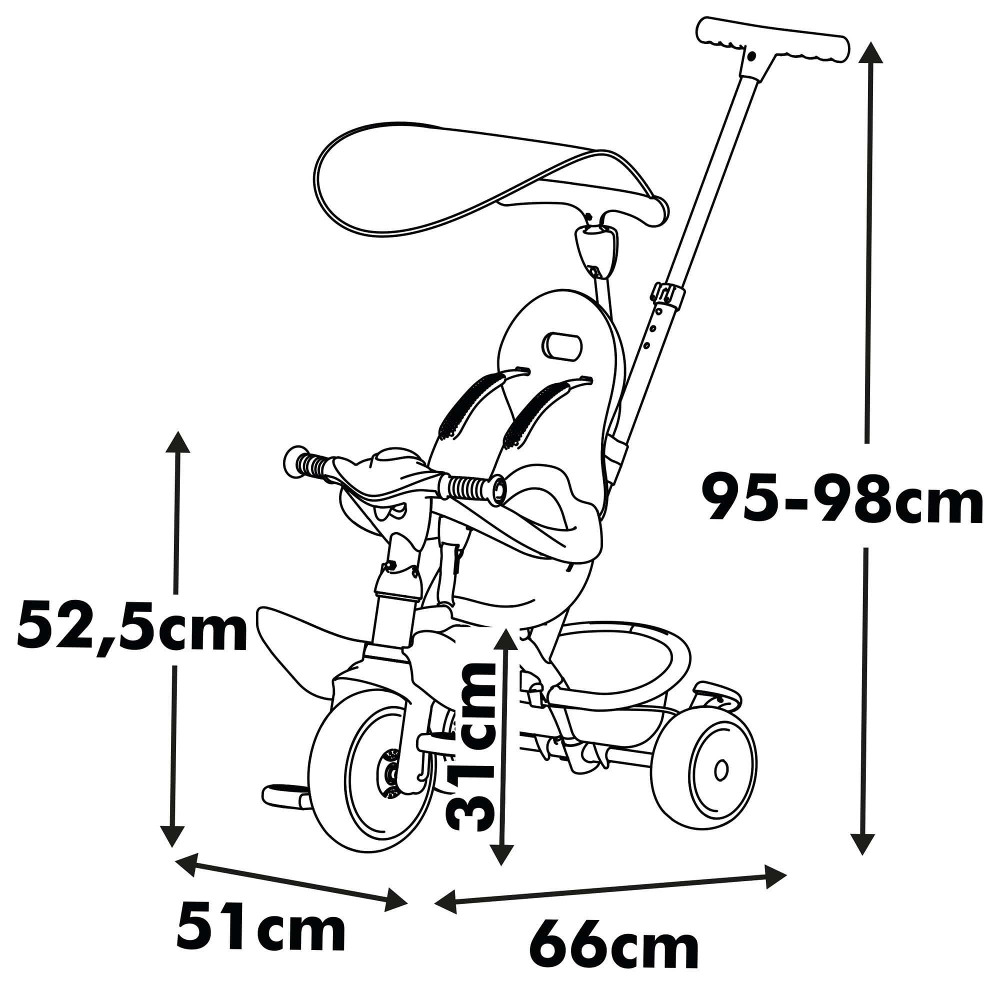 smoby-baby-balade-3-in-1-dreirad-ros-mit-schubstange image 6