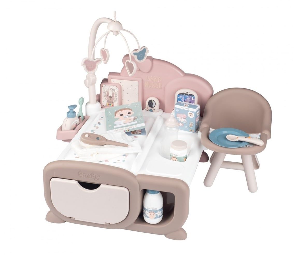smoby-baby-nurse-cocoon-puppenm-bel-beige-42-cm-16-teile image 8